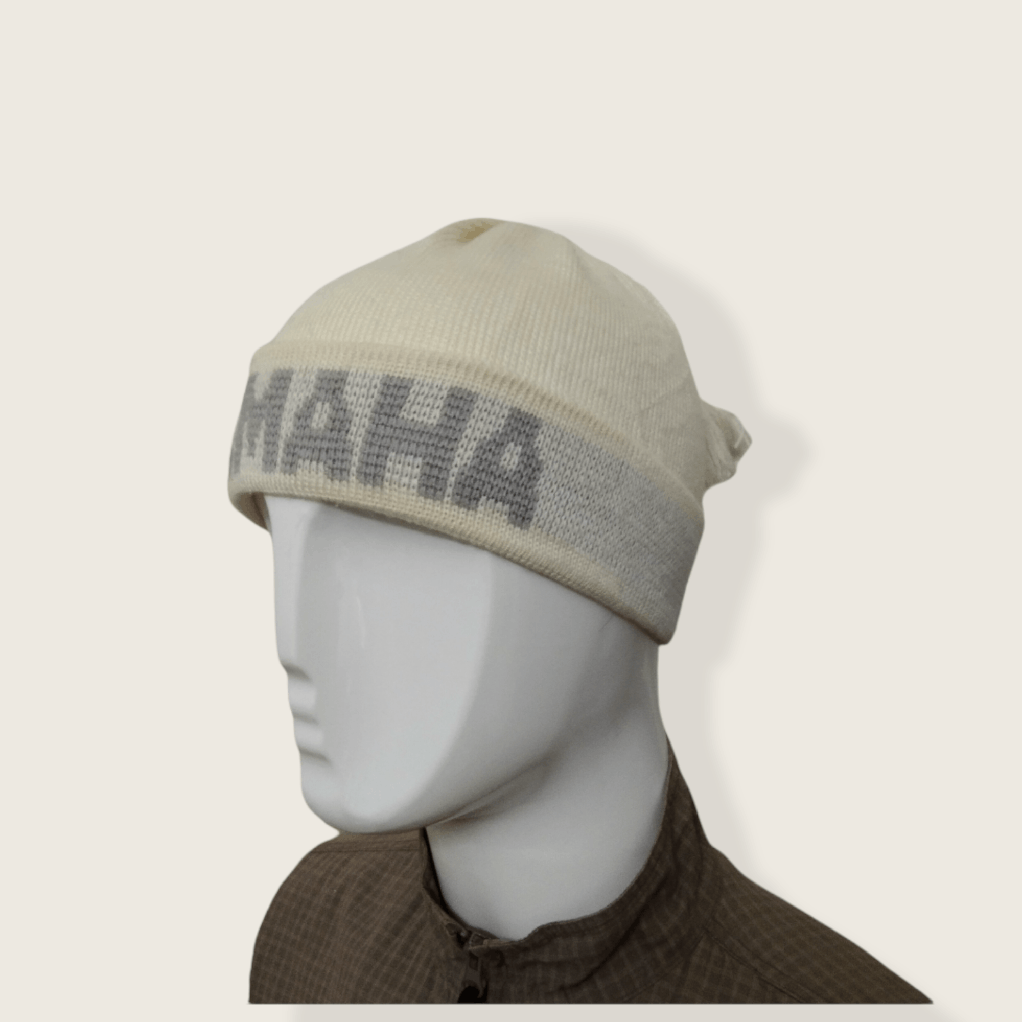 Japanese Brand × Vintage × Yamaha VINTAGE YAMAHA ROLLED/SHORT BEANIE Size ONE SIZE - 5 Thumbnail
