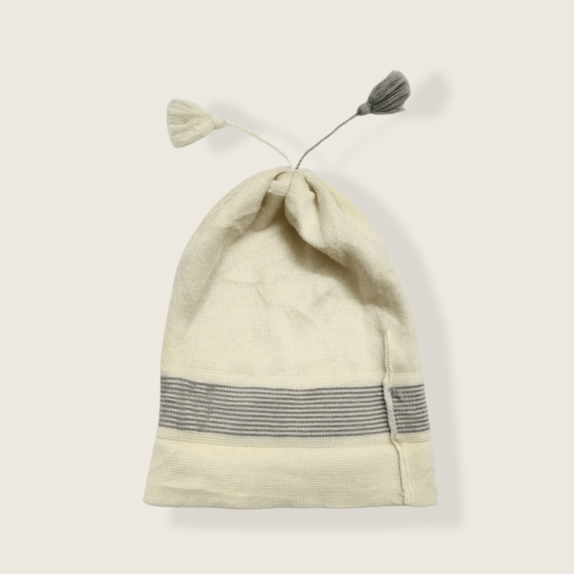 Japanese Brand × Vintage × Yamaha VINTAGE YAMAHA ROLLED/SHORT BEANIE Size ONE SIZE - 10 Thumbnail