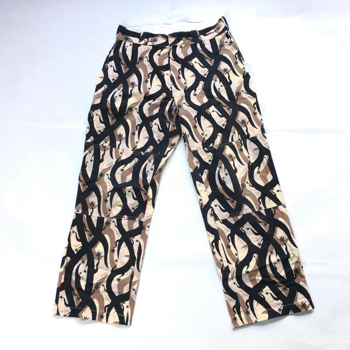 Rare! HardHit Tokyo Tribal Camo Design Cargo Tactical Pant