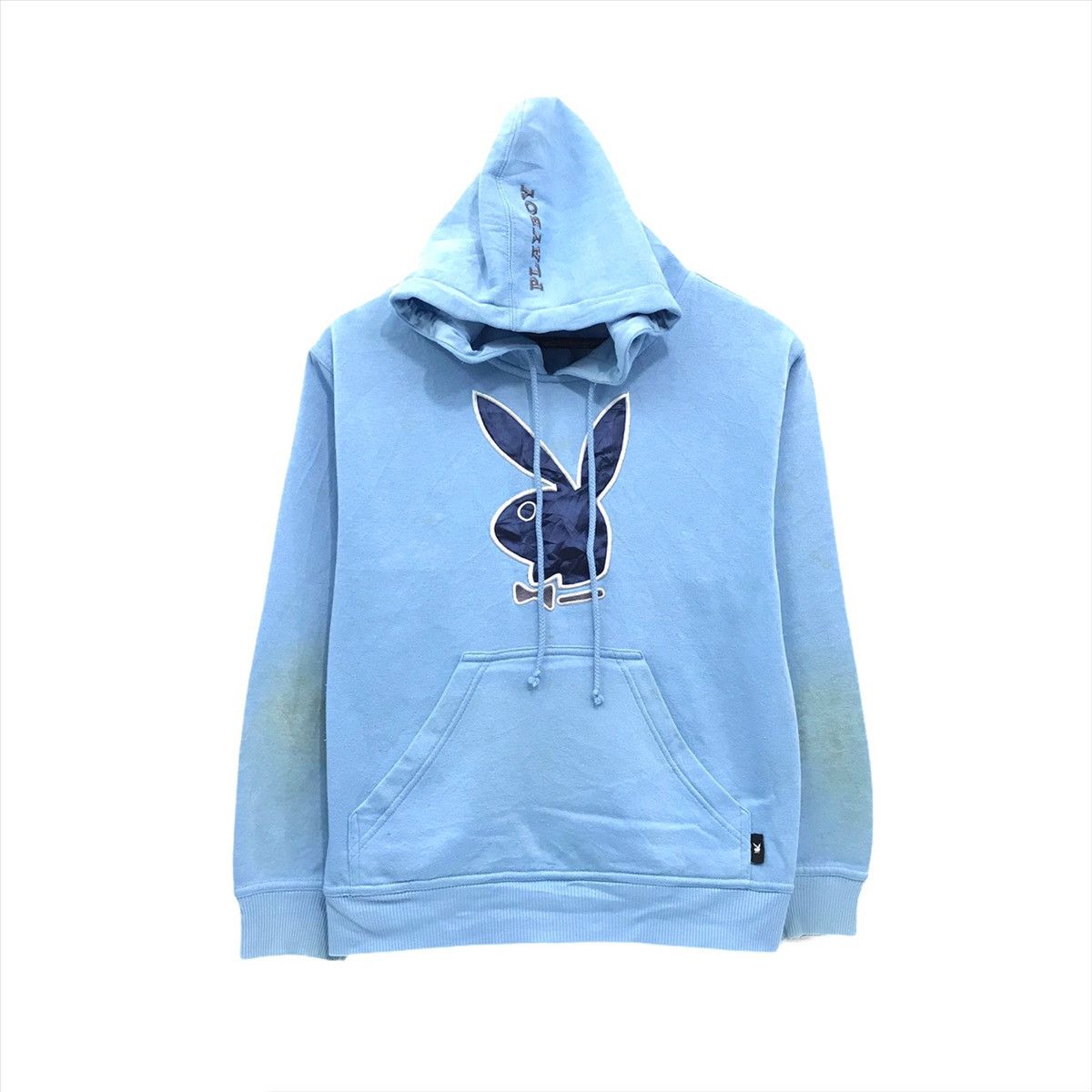 Playboy × Vintage Vintage Playboy Hoodie Sweatshirt Embroidery Big Bunny Head Size US S / EU 44-46 / 1 - 1 Thumbnail