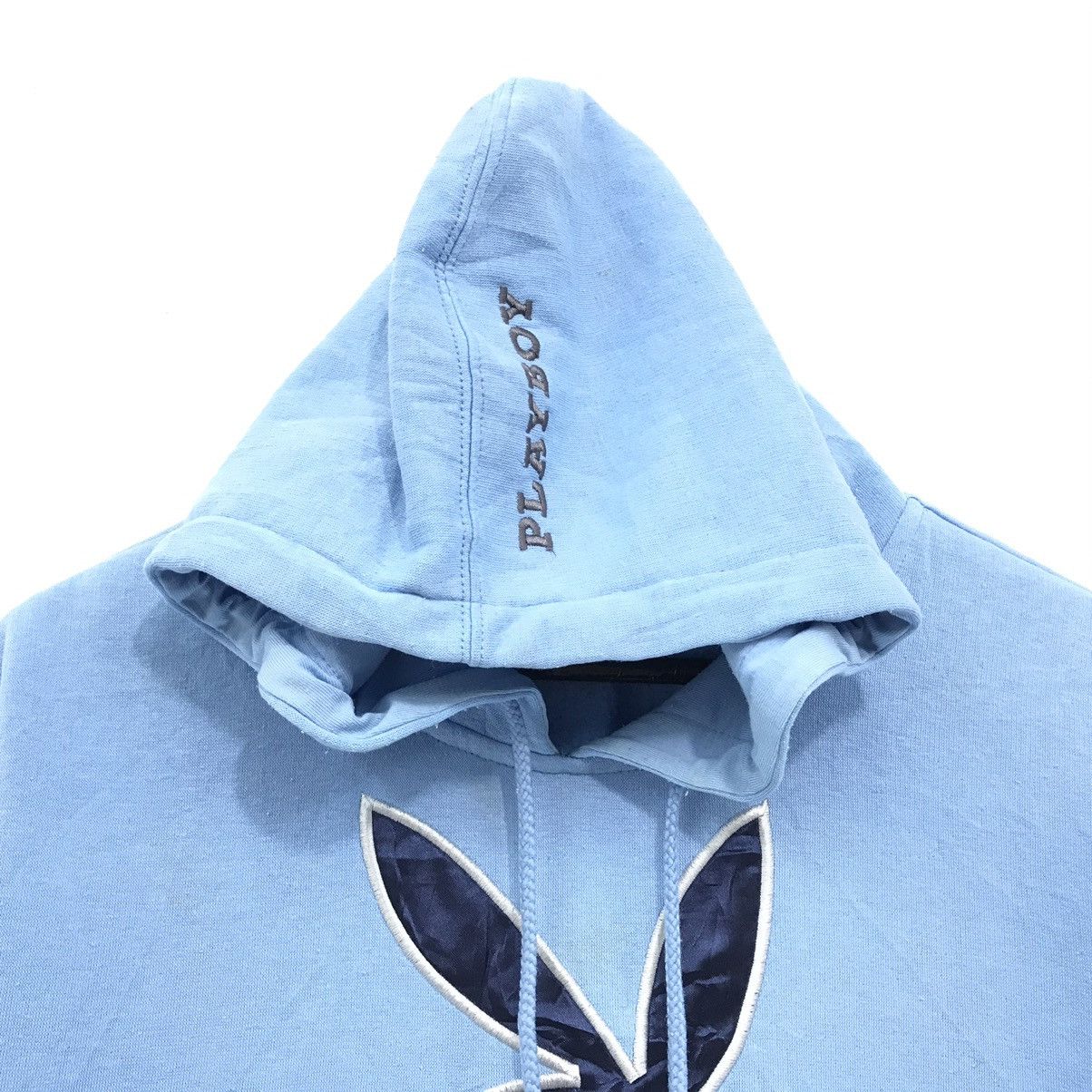 Playboy × Vintage Vintage Playboy Hoodie Sweatshirt Embroidery Big Bunny Head Size US S / EU 44-46 / 1 - 2 Thumbnail