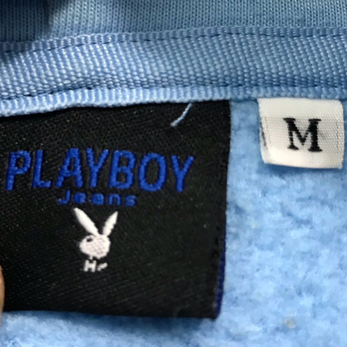 Playboy × Vintage Vintage Playboy Hoodie Sweatshirt Embroidery Big Bunny Head Size US S / EU 44-46 / 1 - 5 Thumbnail