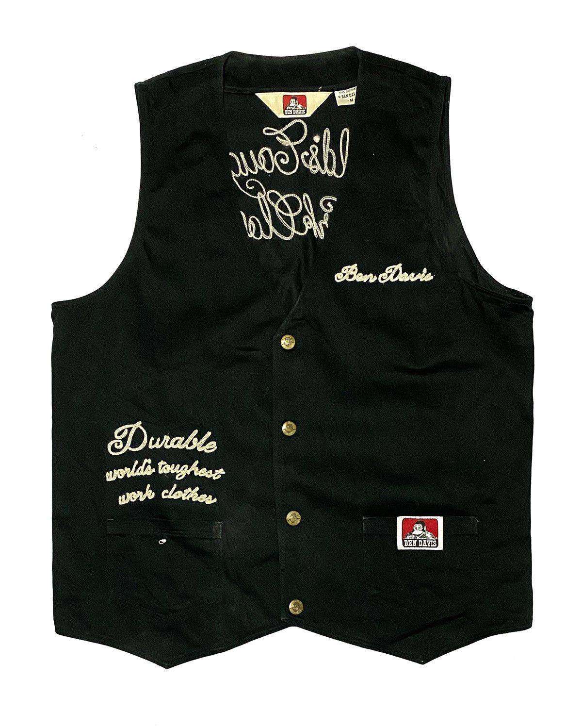 Ben Davis Vintage Workers Ben Davis Vest jacket Size US S / EU 44-46 / 1 - 2 Thumbnail
