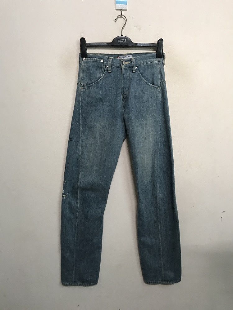 Levi's Levi's Engineered Poem Made in Japan Denim Regular Jeans Size US 28 / EU 44 - 6 Thumbnail