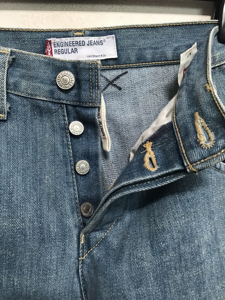 Levi's Levi's Engineered Poem Made in Japan Denim Regular Jeans Size US 28 / EU 44 - 8 Thumbnail