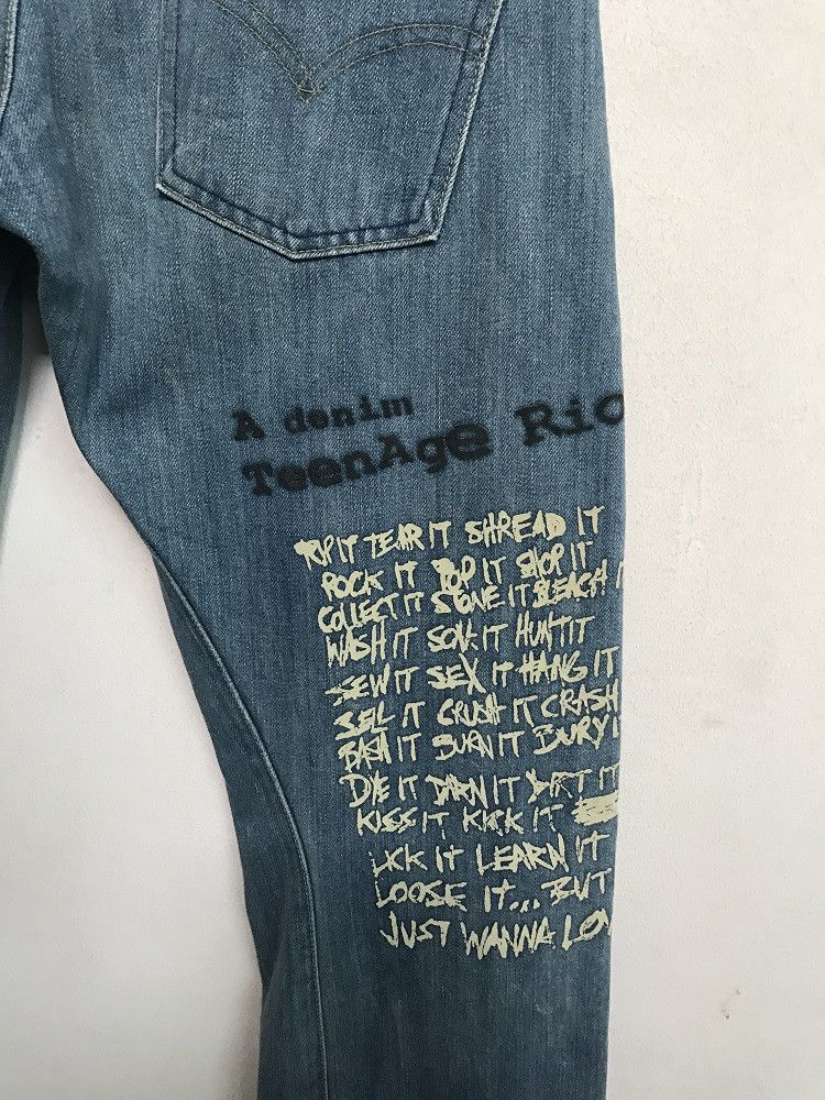 Levi's Levi's Engineered Poem Made in Japan Denim Regular Jeans Size US 28 / EU 44 - 21 Thumbnail
