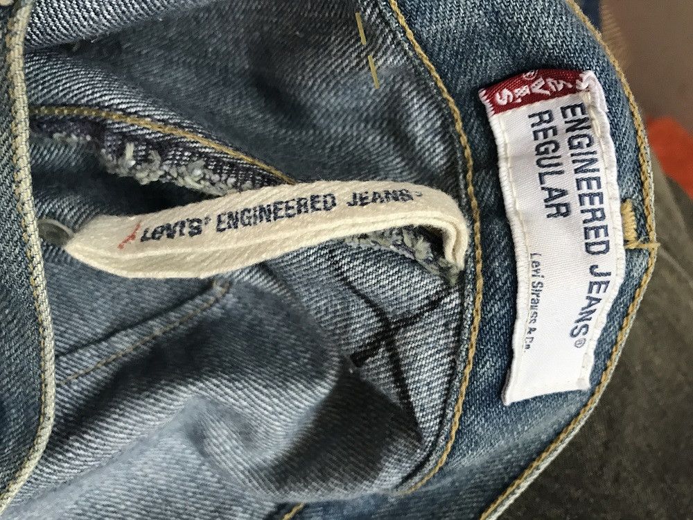 Levi's Levi's Engineered Poem Made in Japan Denim Regular Jeans Size US 28 / EU 44 - 14 Thumbnail