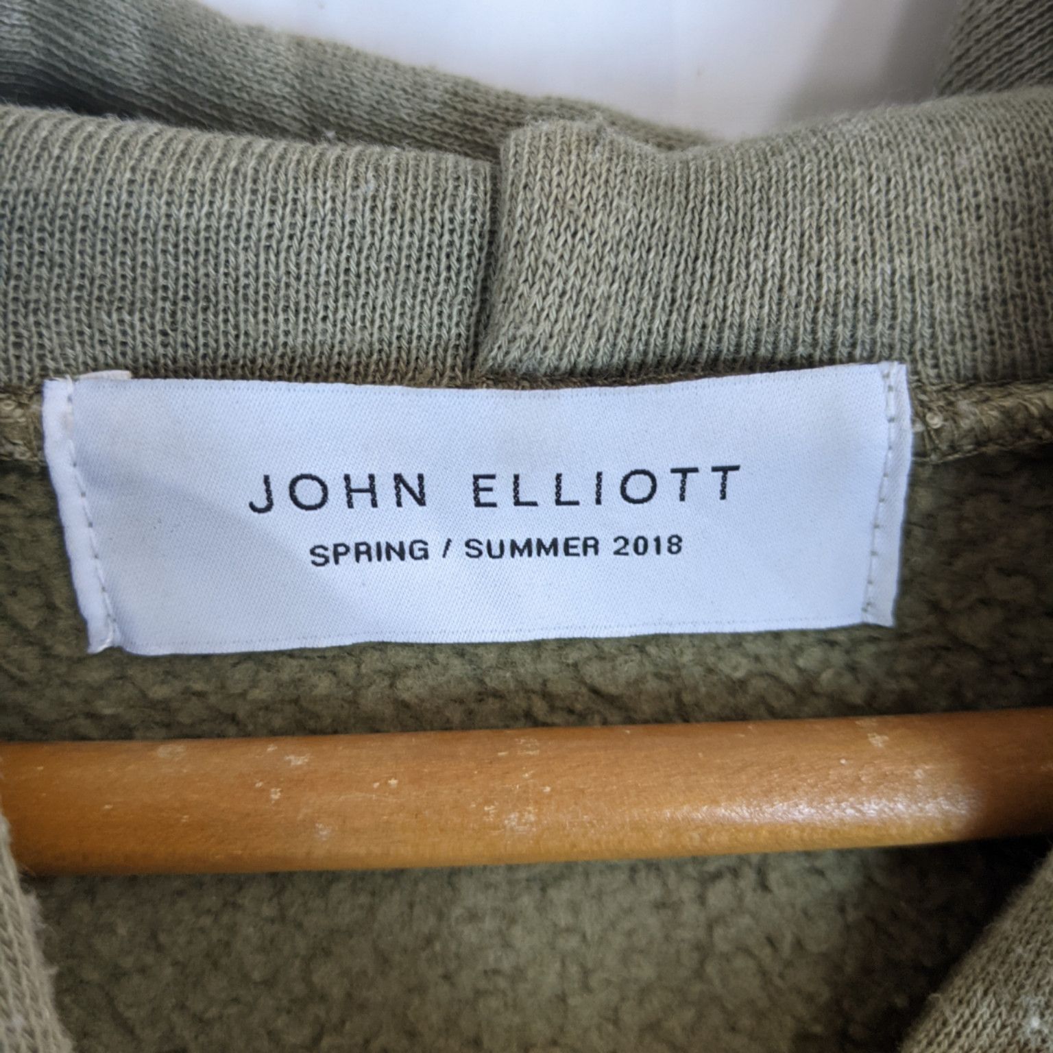 John Elliott JOHN ELLIOTT Spring / Summer 2018 Vintage Hoodie Size US L / EU 52-54 / 3 - 12 Thumbnail