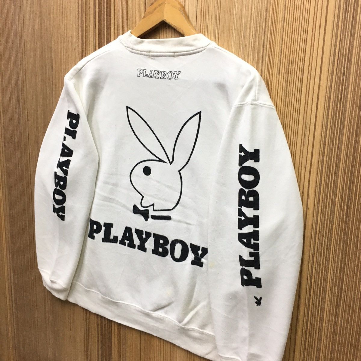 Playboy × Vintage Vintage Playboy Big Bunny Logo Sweatshirt Size US M / EU 48-50 / 2 - 6 Thumbnail