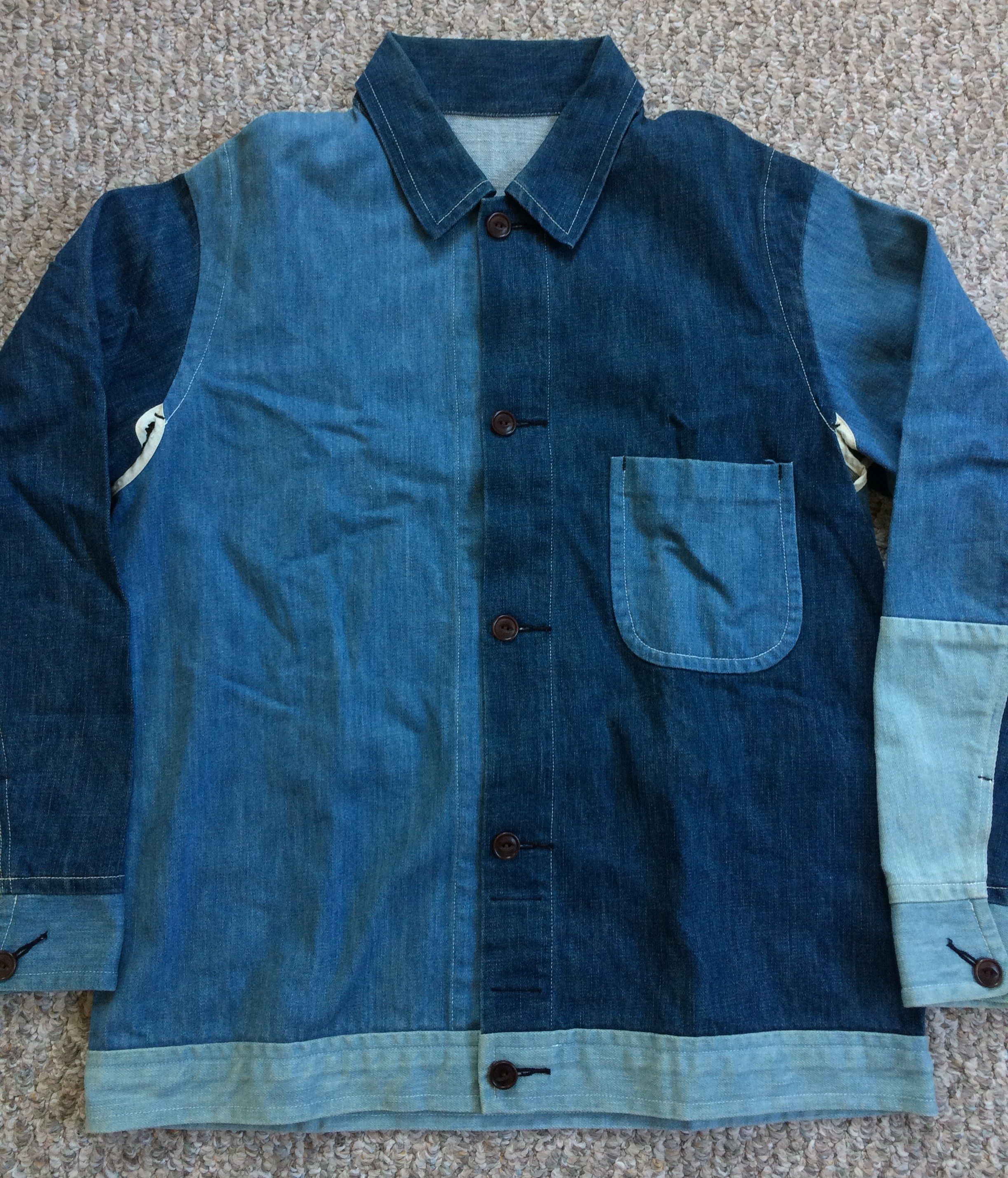 Needles Early Nepenthes Rebuild Denim Coat Size US M / EU 48-50 / 2 - 3 Thumbnail
