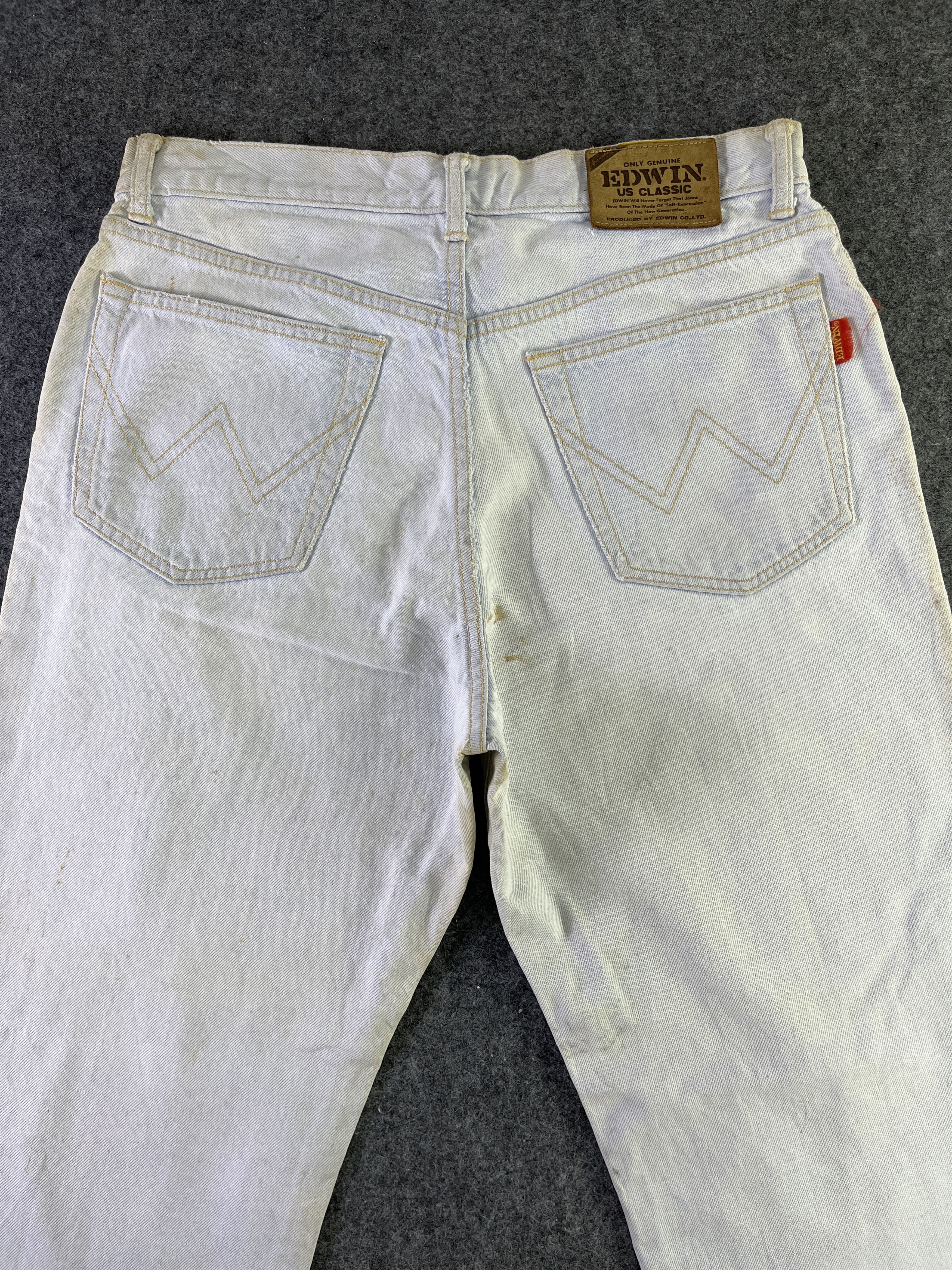 Edwin × Vintage EDWIN US Classic White Jeans - J869 Size US 32 / EU 48 - 4 Thumbnail