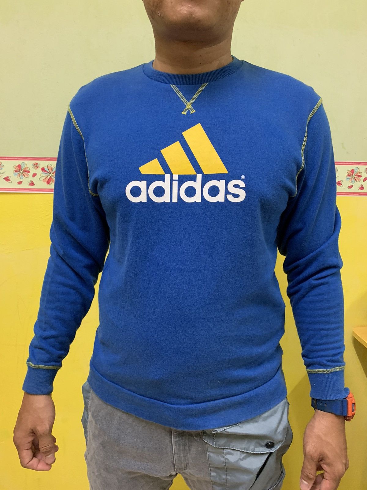 Adidas Adidas sweatshirt vintage y2k Size US M / EU 48-50 / 2 - 1 Thumbnail