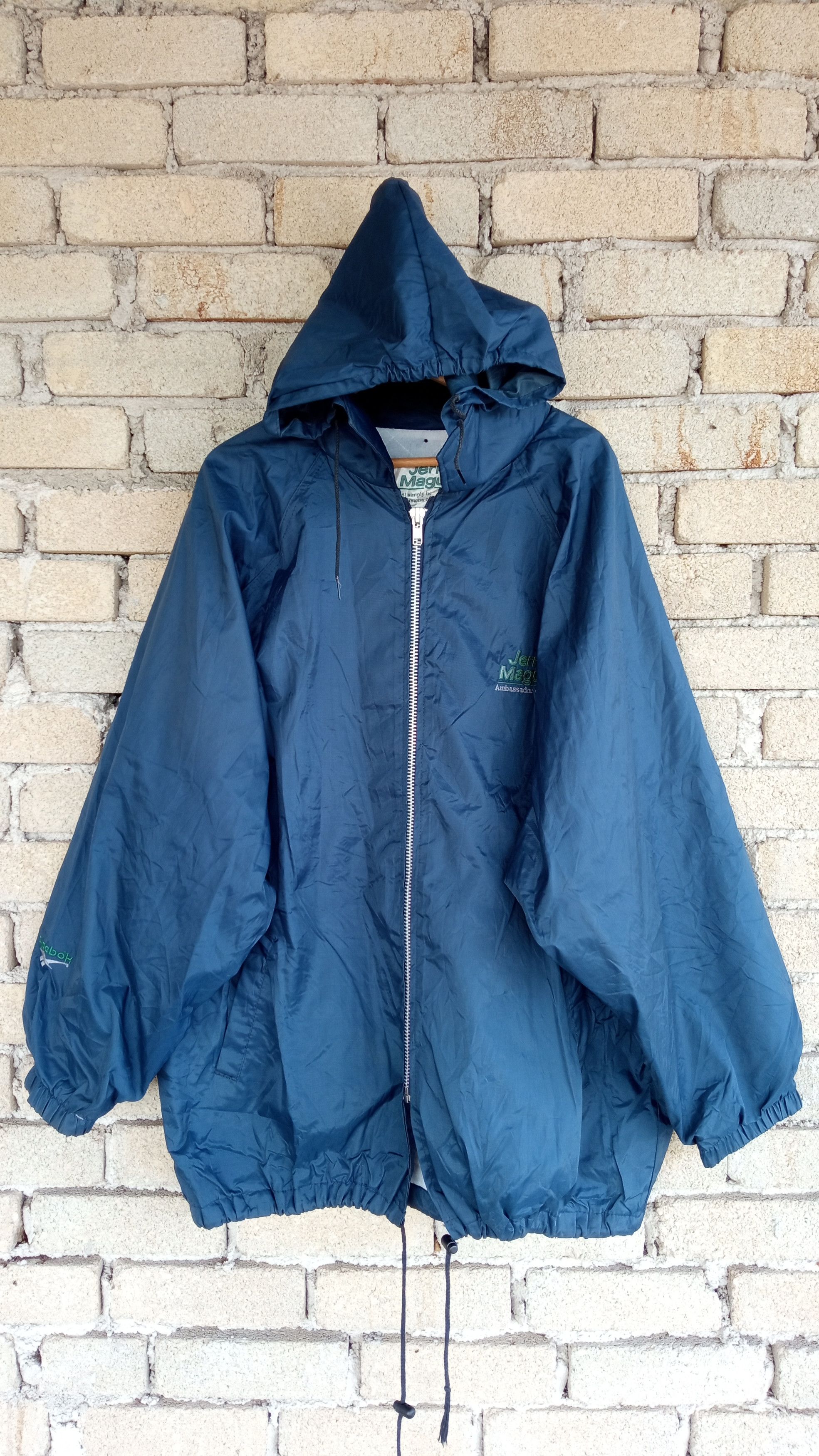 Reebok × Vintage 🔥🔥Vintage 1996 Reebok x Jerry Maguire Hoodie Jacket Size US L / EU 52-54 / 3 - 1 Thumbnail