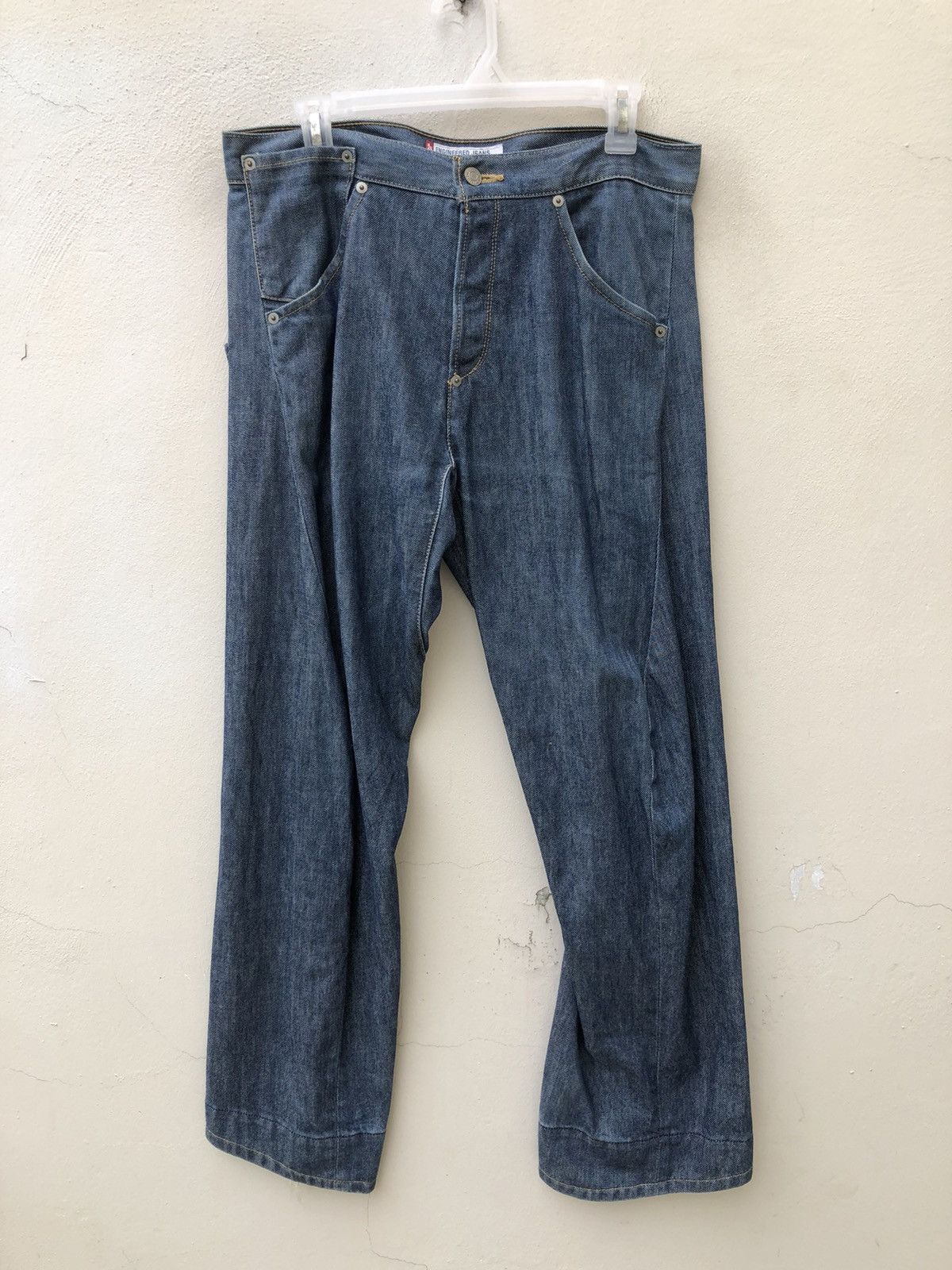 Levi's Engineered Womens Low Rise Hipster Vintage Y2K Jeans