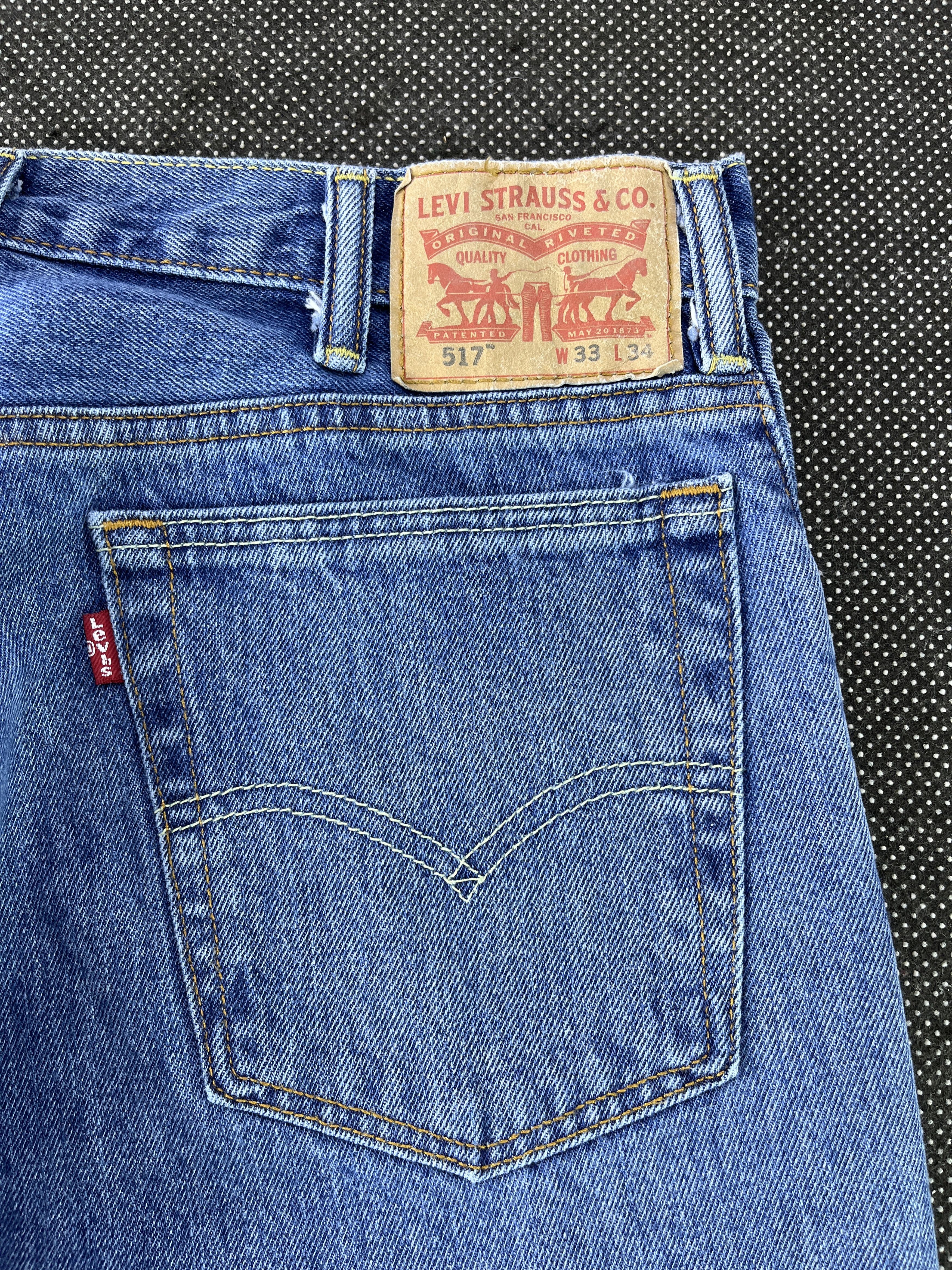 Levi's Vintage Levis 517 Flare Jeans - J296 Size US 34 / EU 50 - 10 Thumbnail