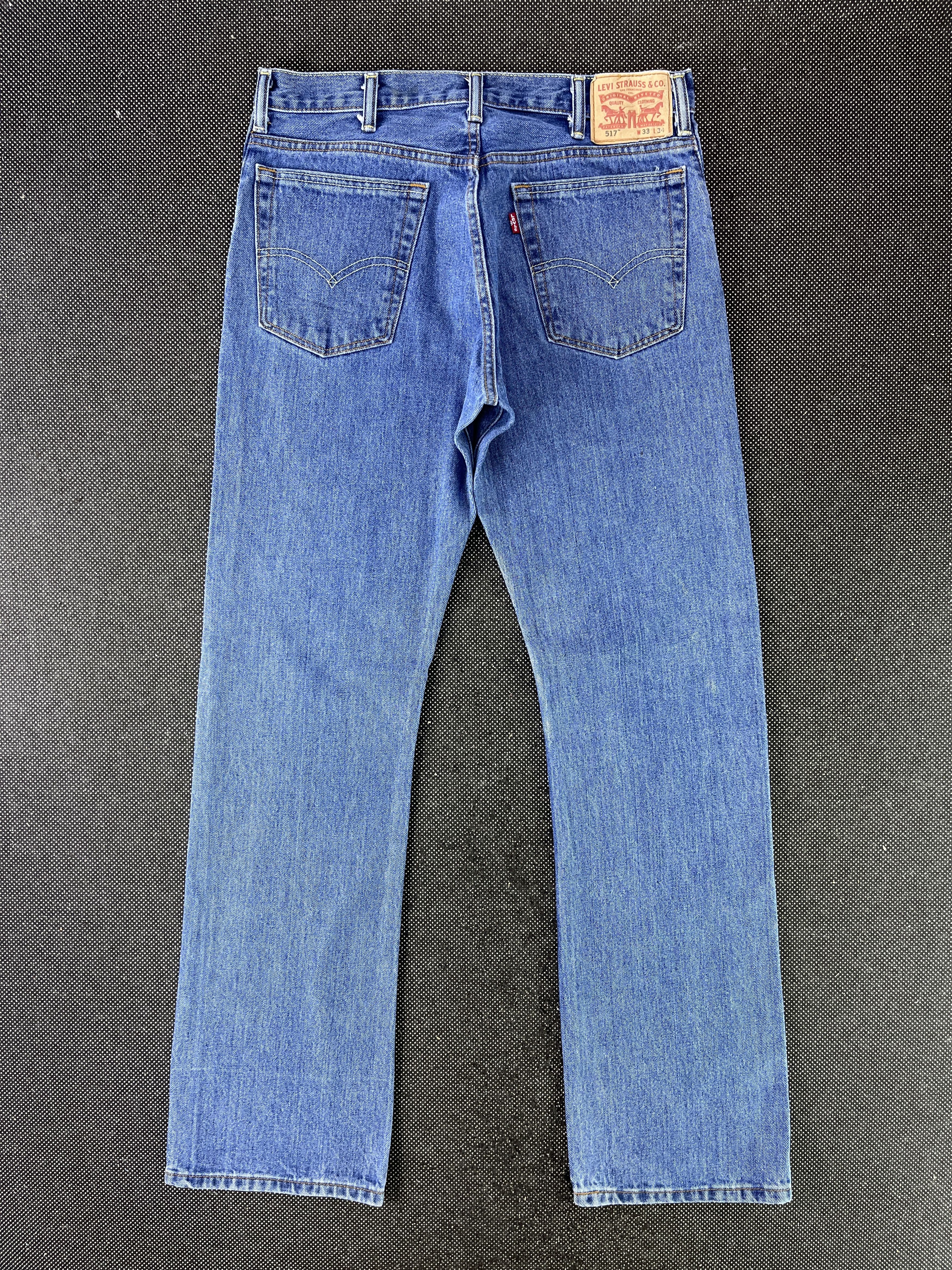 Levi's Vintage Levis 517 Flare Jeans - J296 Size US 34 / EU 50 - 2 Thumbnail