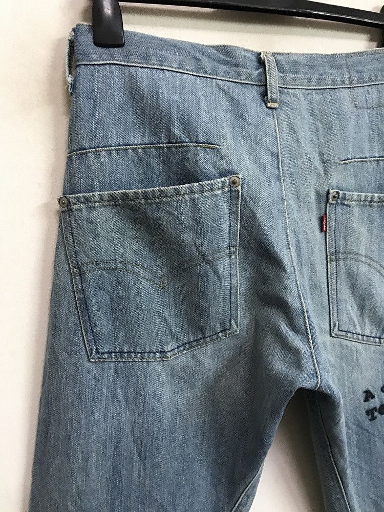 Levi's VTG 2002 Levi's Engineered Japan Regular Denim Riot Jeans Size US 31 - 2 Thumbnail