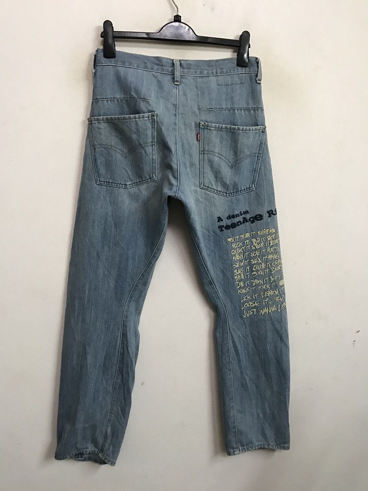 Levi's VTG 2002 Levi's Engineered Japan Regular Denim Riot Jeans Size US 31 - 1 Thumbnail