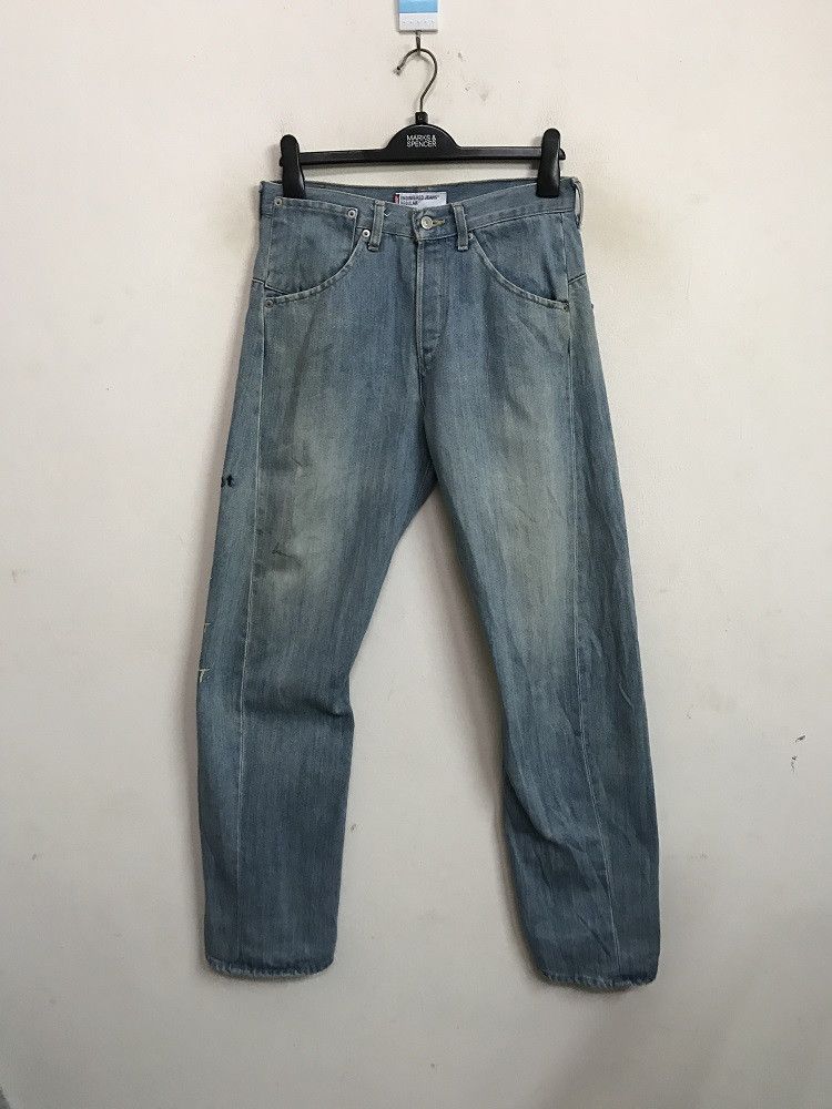 Levi's VTG 2002 Levi's Engineered Japan Regular Denim Riot Jeans Size US 31 - 10 Thumbnail
