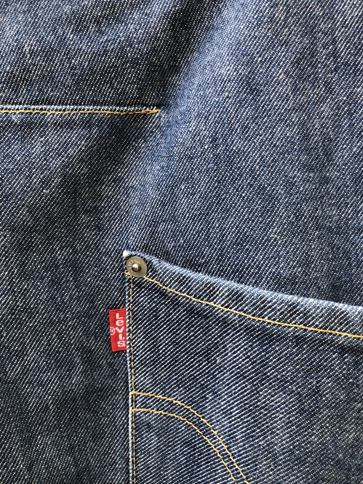 Japanese Brand 2000 Levi’s Engineered Jeans Buckle Back Loose Denim Size US 30 / EU 46 - 20 Thumbnail