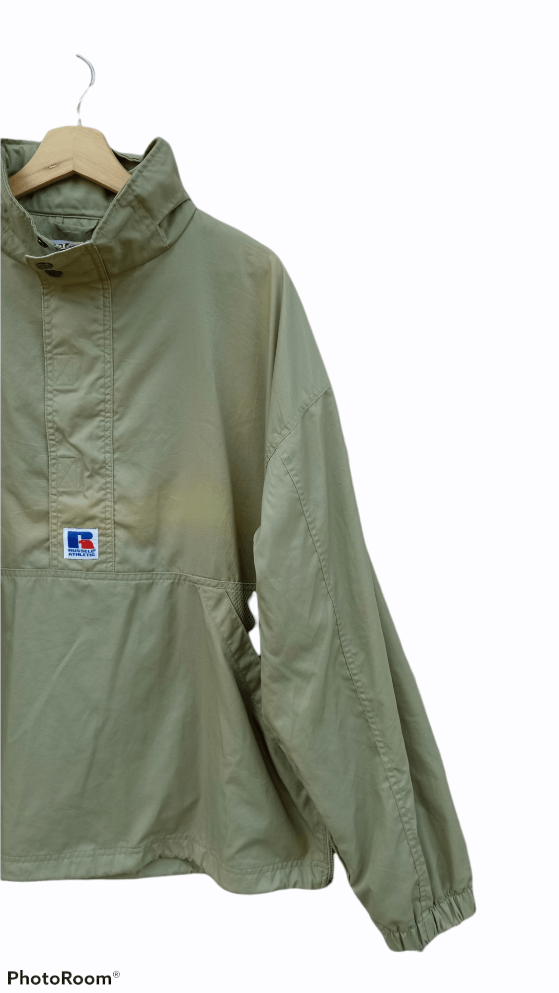 Japanese Brand × Russell Athletic × Vintage 🔥🔥Vintage Russell Athletic Sun Faded Pullover Jacket Size US L / EU 52-54 / 3 - 4 Thumbnail