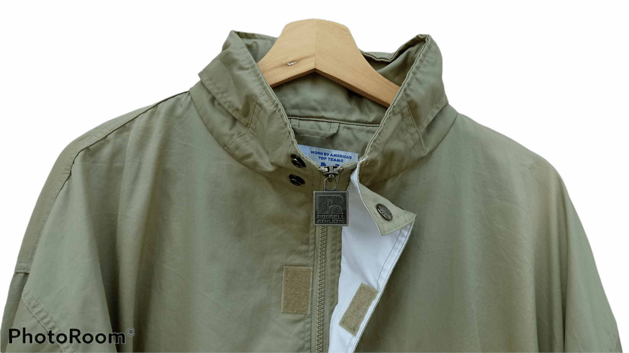Japanese Brand × Russell Athletic × Vintage 🔥🔥Vintage Russell Athletic Sun Faded Pullover Jacket Size US L / EU 52-54 / 3 - 14 Thumbnail
