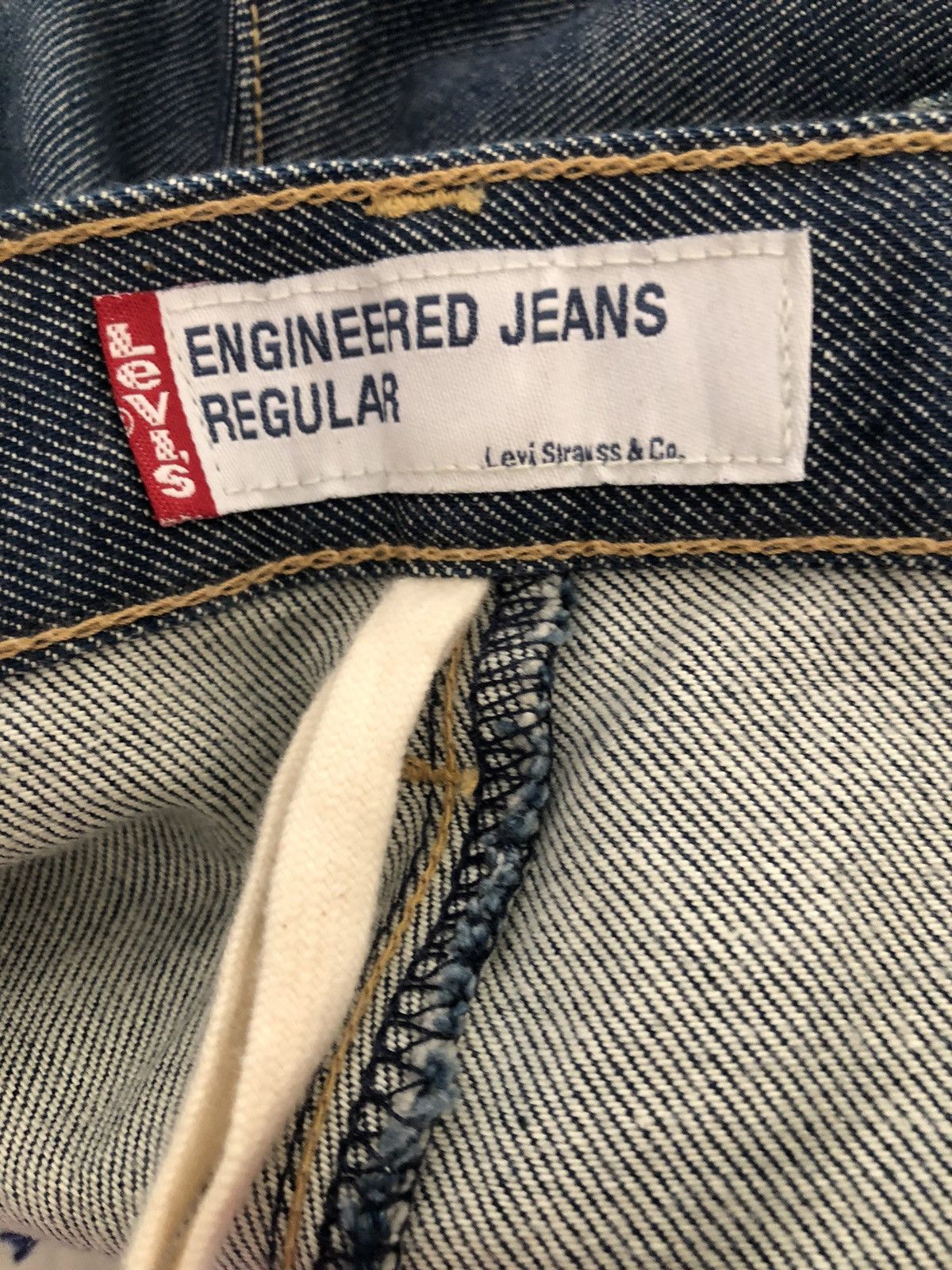 Japanese Brand Vintage Levi’s Engineered Jeans Japan Regular Denim Size US 29 - 17 Thumbnail
