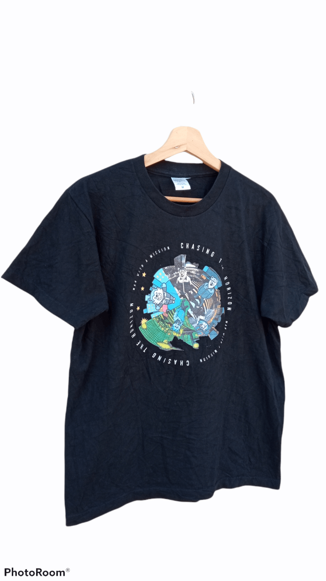 Band Tees × Japanese Brand × Vintage 🔥🔥Japanese Rock Band Man With A Mission T-Shirt Size US M / EU 48-50 / 2 - 2 Thumbnail