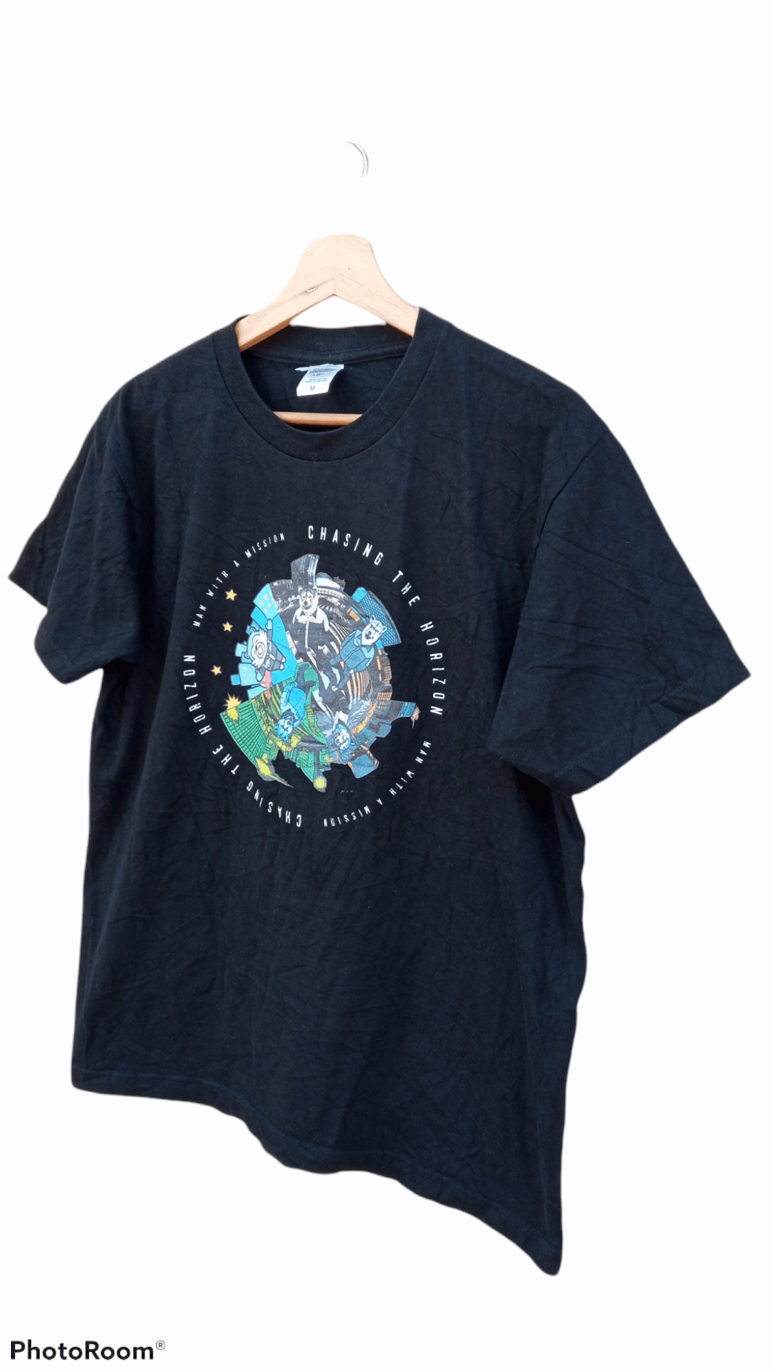 Band Tees × Japanese Brand × Vintage 🔥🔥Japanese Rock Band Man With A Mission T-Shirt Size US M / EU 48-50 / 2 - 3 Thumbnail