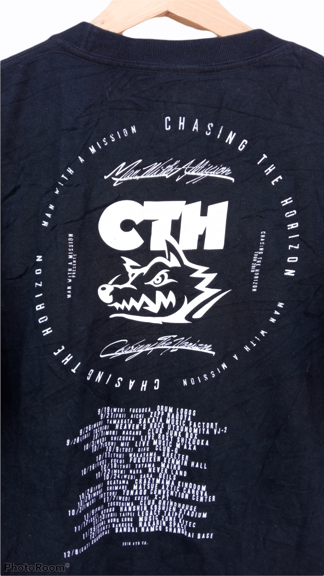 Band Tees × Japanese Brand × Vintage 🔥🔥Japanese Rock Band Man With A Mission T-Shirt Size US M / EU 48-50 / 2 - 23 Thumbnail