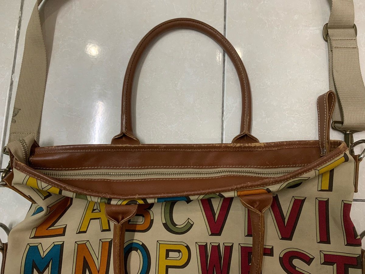Vivienne Westwood 🔥Vivienne Westwood Alphabet Letter Two Way Shoulder Bag Size ONE SIZE - 4 Thumbnail