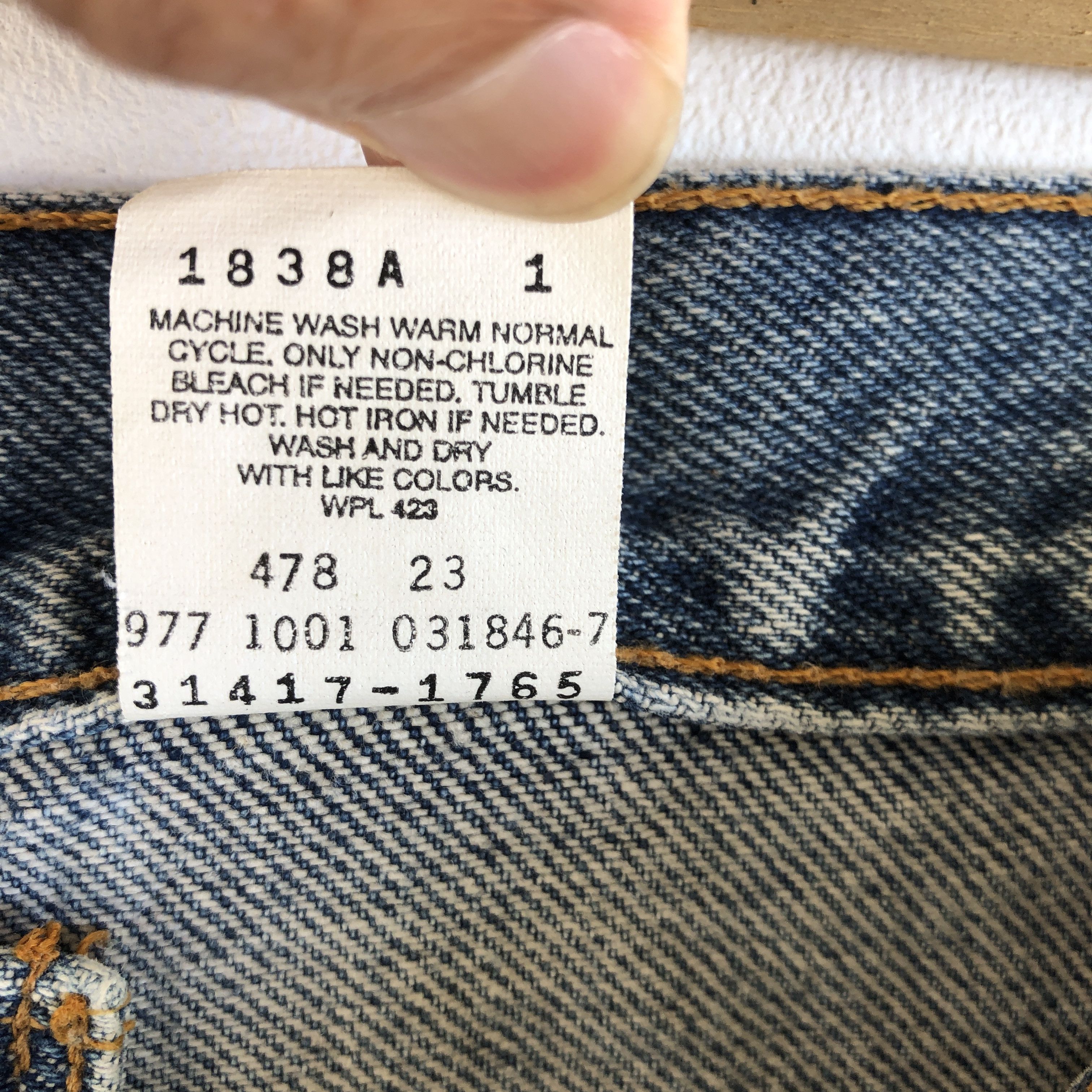 If Six Was Nine Vintage Levi's Flare Jeans Levis 517 Bell Bottom Denim Size 32" / US 10 / IT 46 - 13 Thumbnail