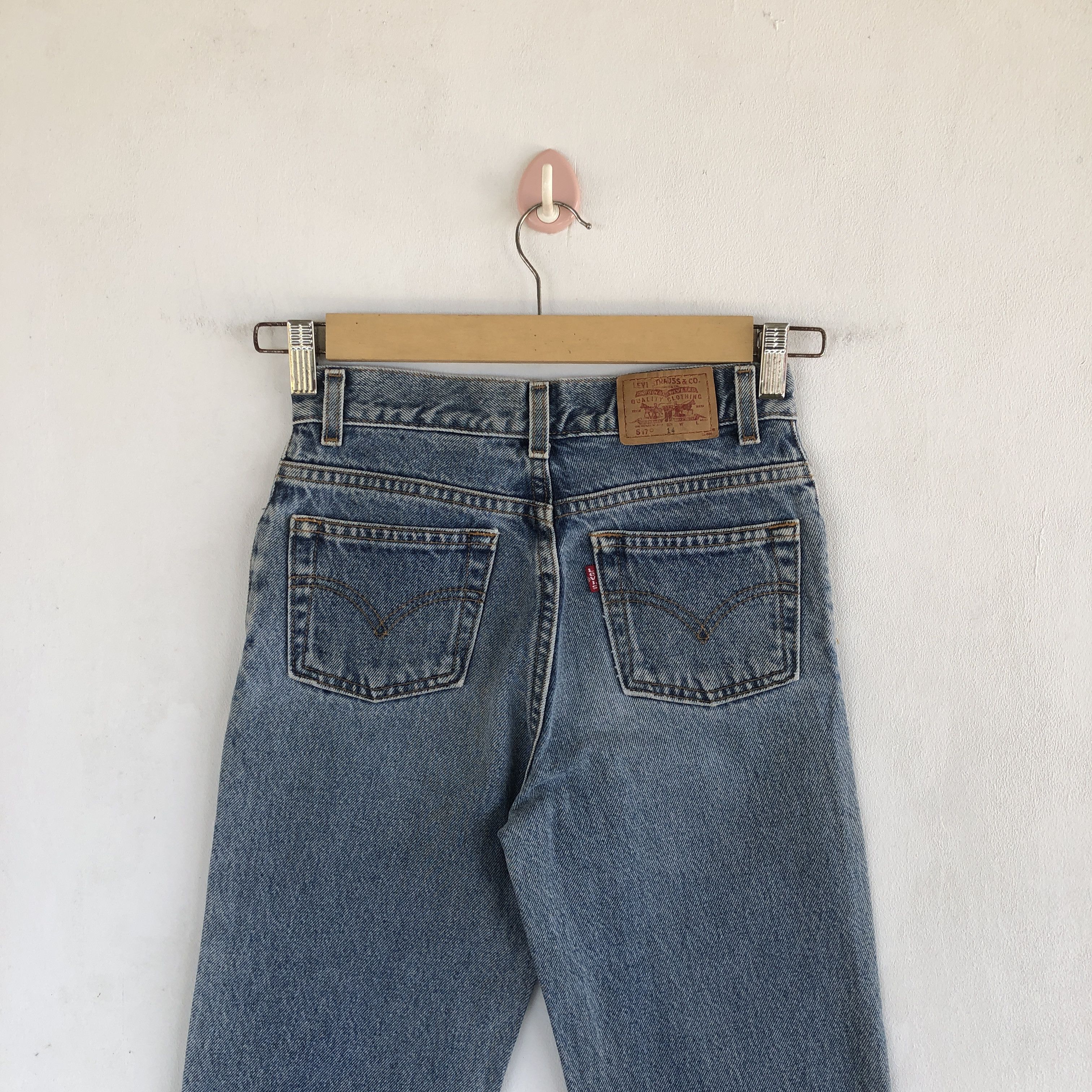 If Six Was Nine Vintage Levi's Flare Jeans Levis 517 Bell Bottom Denim Size 32" / US 10 / IT 46 - 4 Thumbnail