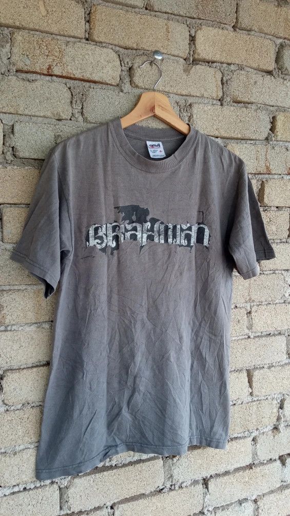 Band Tees × Japanese Brand × Vintage 🔥🔥Japanese Rock Band Brahman Spellout Logo T-Shirt Size US S / EU 44-46 / 1 - 1 Thumbnail