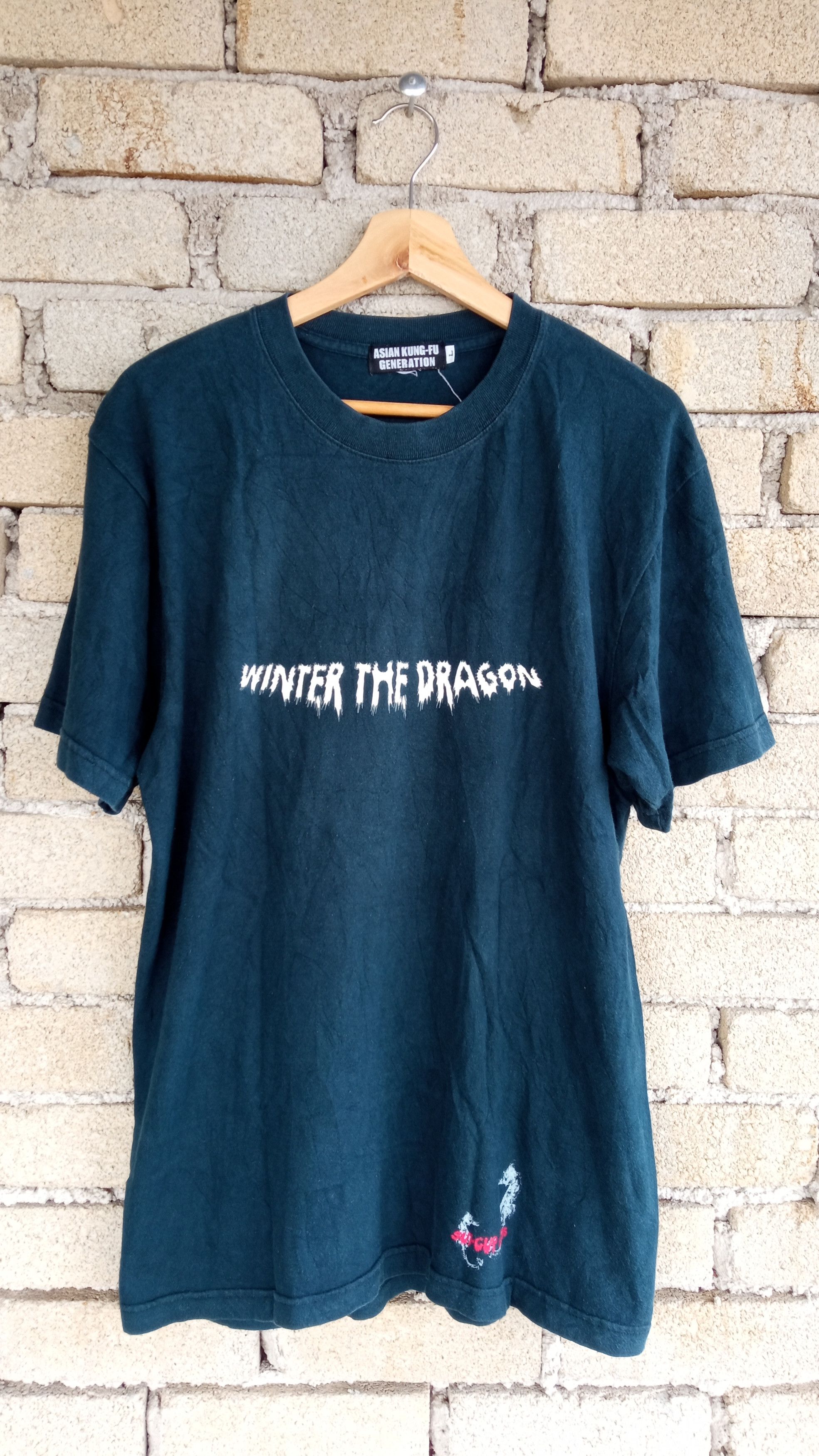 Band Tees × Japanese Brand × Vintage 🔥🔥Vtg Japanese Rock Band Asian Kungfu Generation T-Shirt Size US M / EU 48-50 / 2 - 4 Thumbnail
