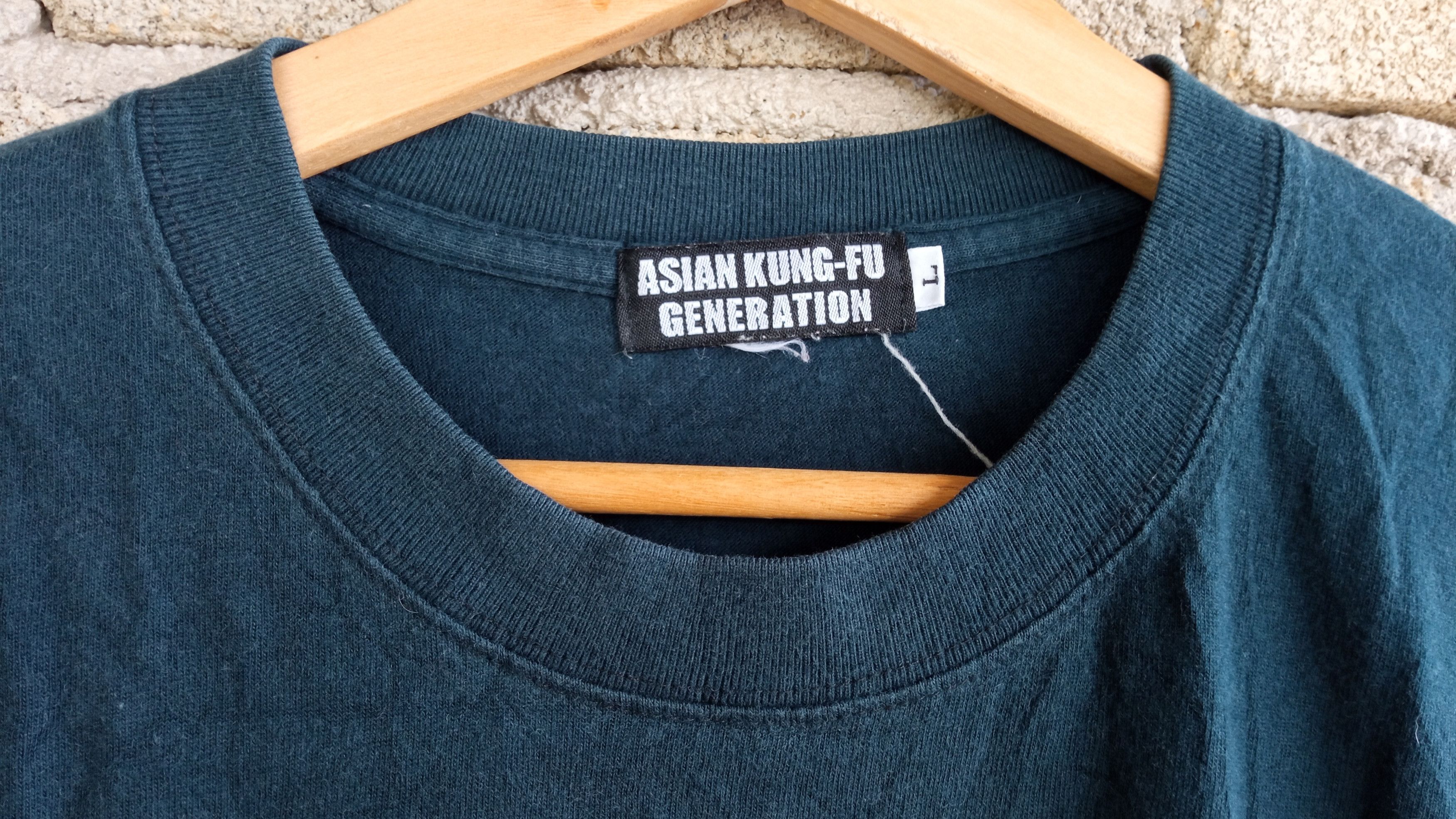 Band Tees × Japanese Brand × Vintage 🔥🔥Vtg Japanese Rock Band Asian Kungfu Generation T-Shirt Size US M / EU 48-50 / 2 - 12 Thumbnail