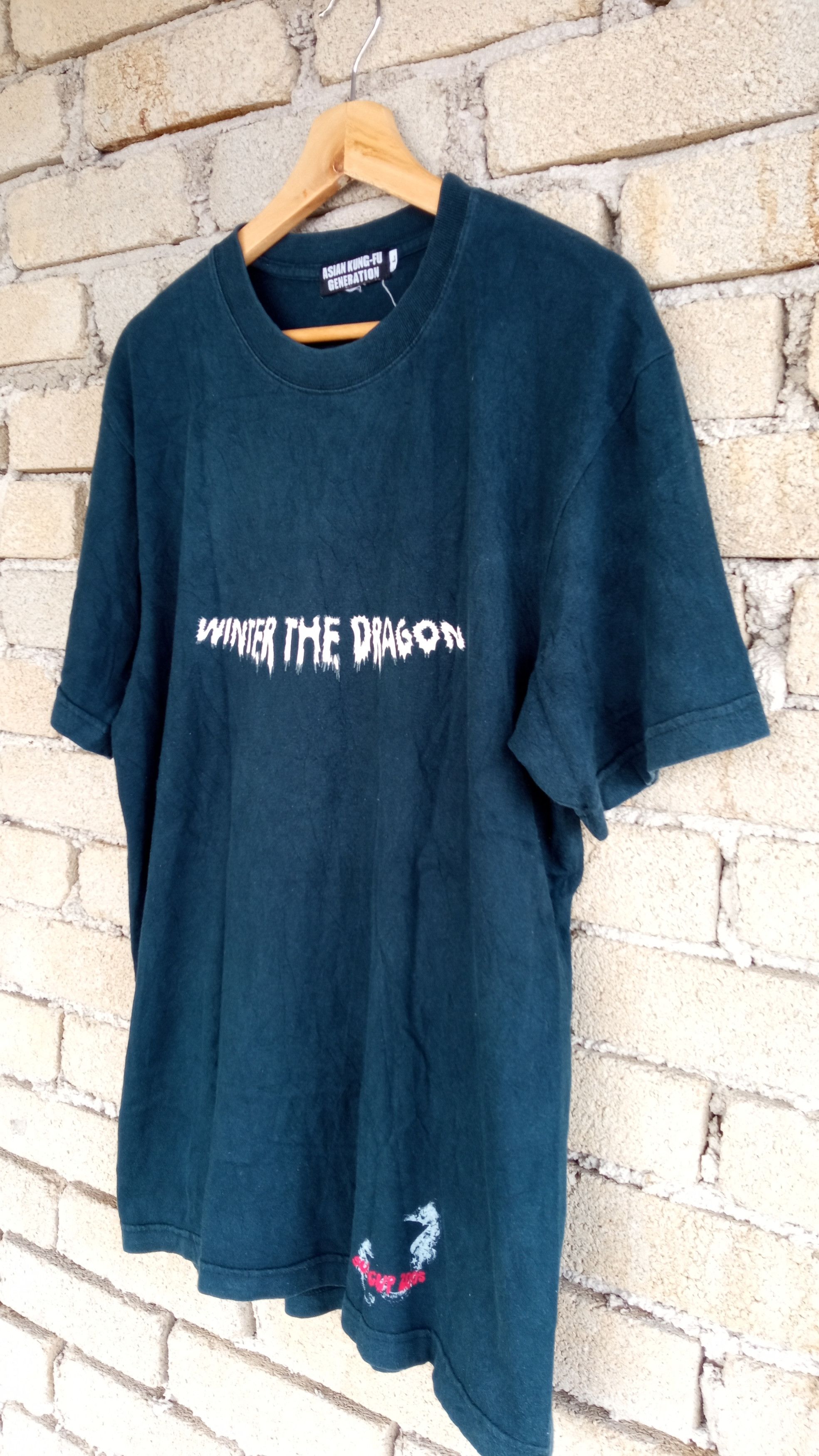 Band Tees × Japanese Brand × Vintage 🔥🔥Vtg Japanese Rock Band Asian Kungfu Generation T-Shirt Size US M / EU 48-50 / 2 - 6 Thumbnail