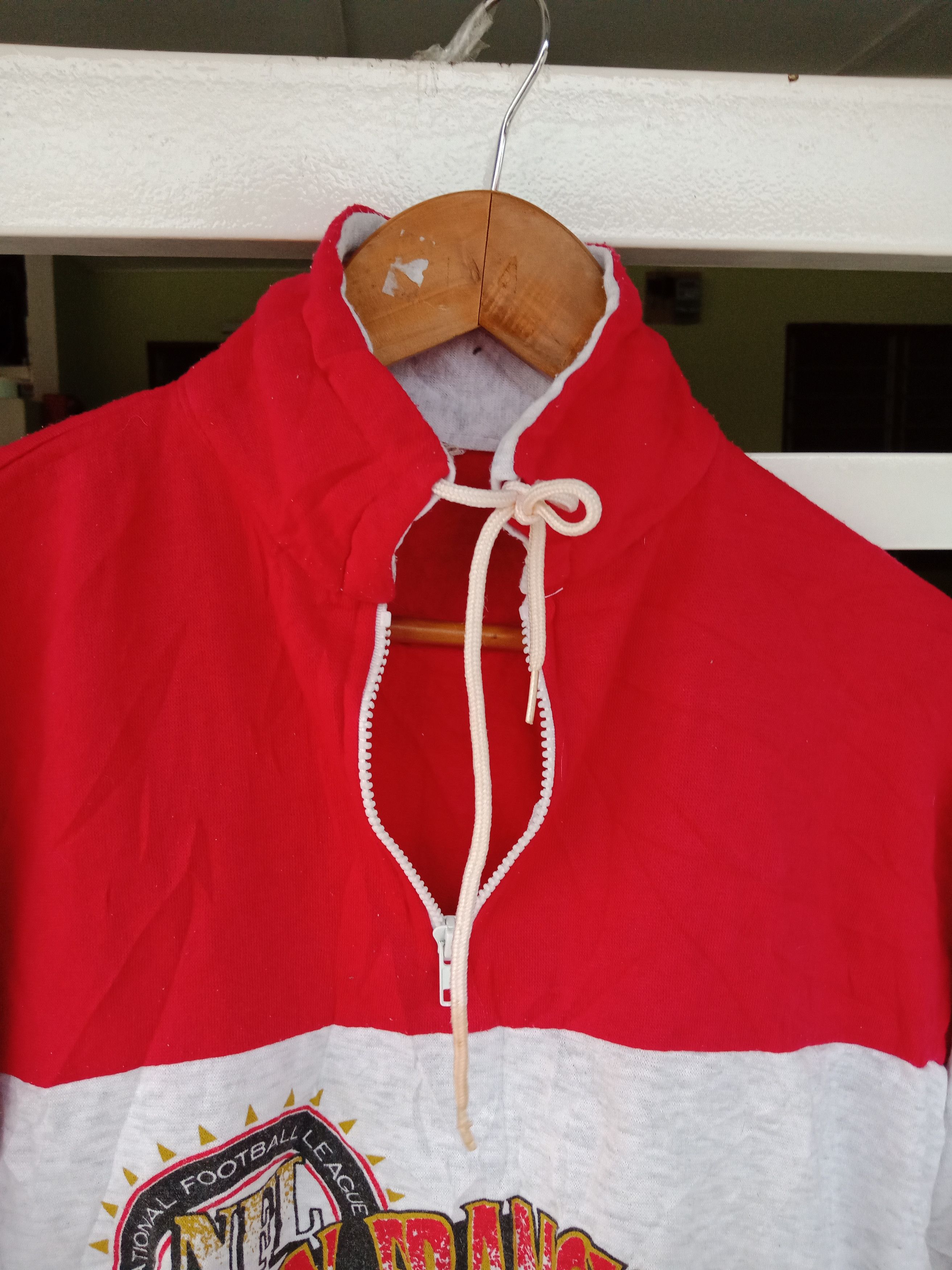 NFL Vintage 49ers Spell Out Pull Over Sweatshirt Size US M / EU 48-50 / 2 - 3 Thumbnail
