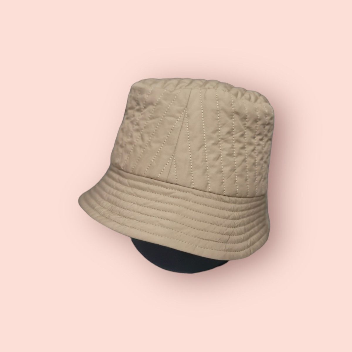 Edition Japan × Vintage RARE LIGHTWEIGHT PUFFER DESIGN BUCKET HAT Size ONE SIZE - 7 Thumbnail