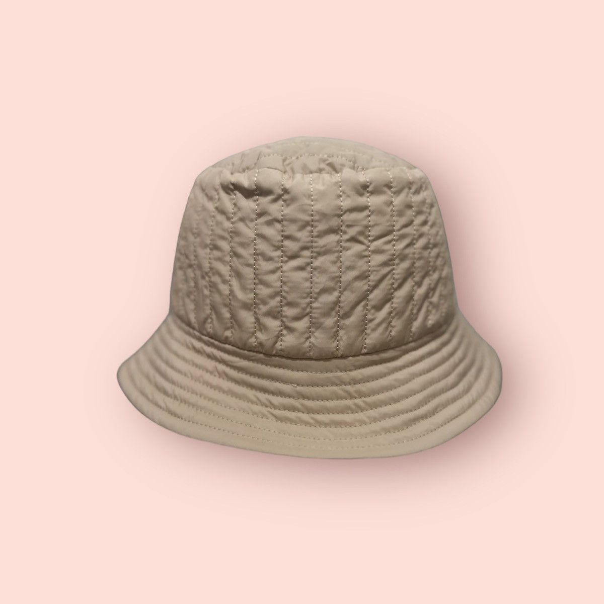 Edition Japan × Vintage RARE LIGHTWEIGHT PUFFER DESIGN BUCKET HAT Size ONE SIZE - 9 Thumbnail