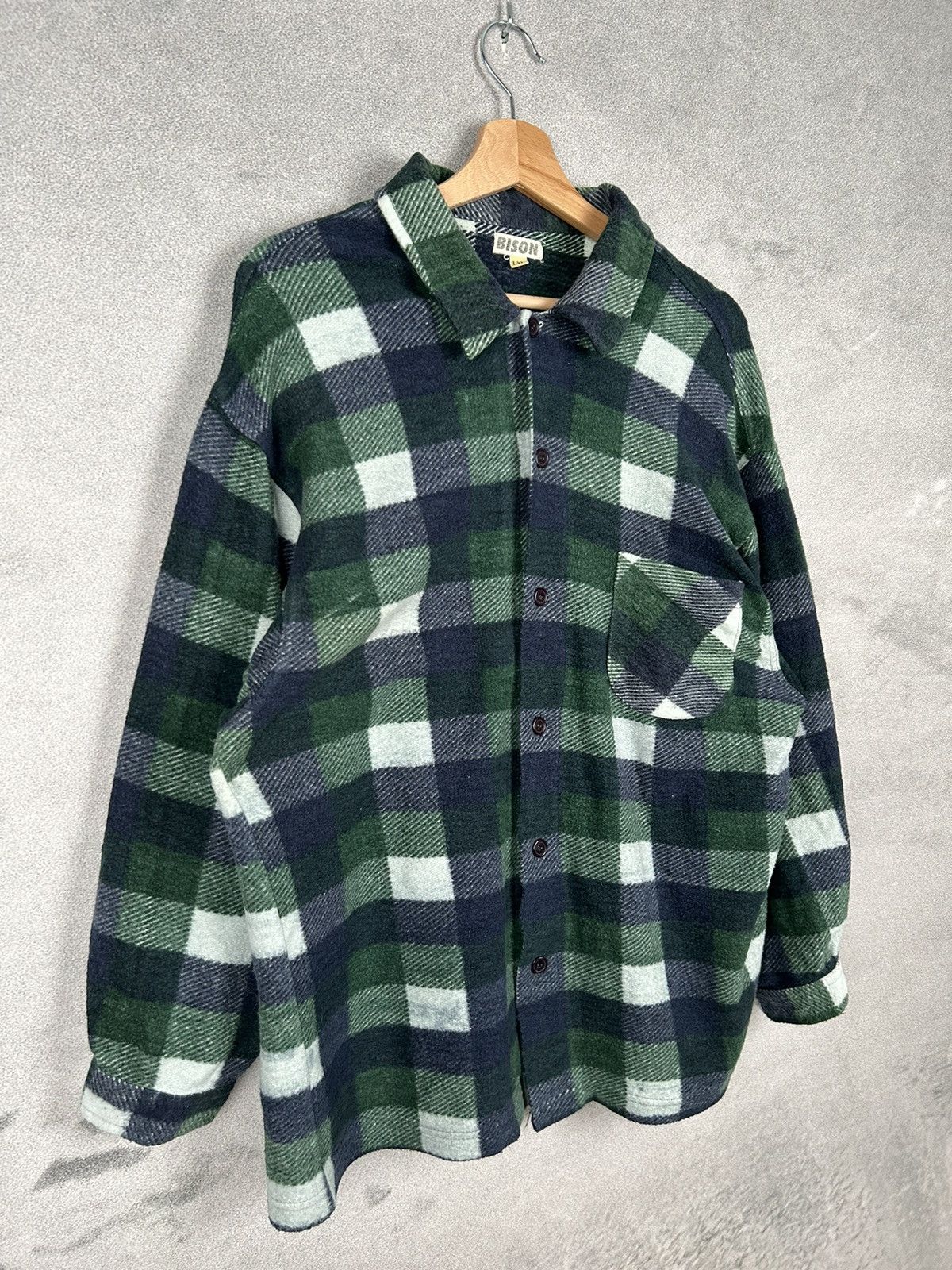 Vintage Vintage 90s Heavy Flannel Bottoms Shirt Size US L / EU 52-54 / 3 - 4 Thumbnail