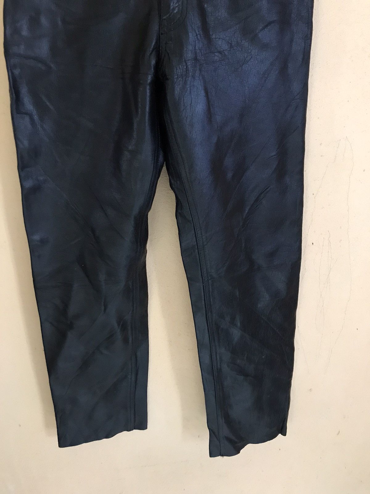 If Six Was Nine LEATHER PANTS STREETFASHION Size US 31 - 6 Thumbnail