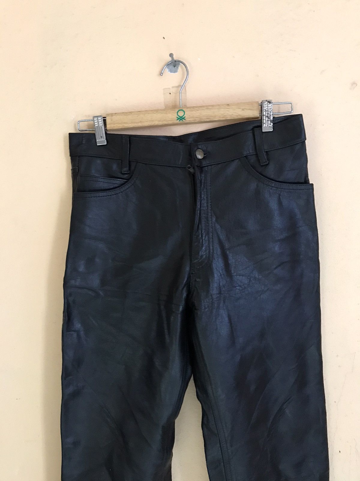 If Six Was Nine LEATHER PANTS STREETFASHION Size US 31 - 5 Thumbnail