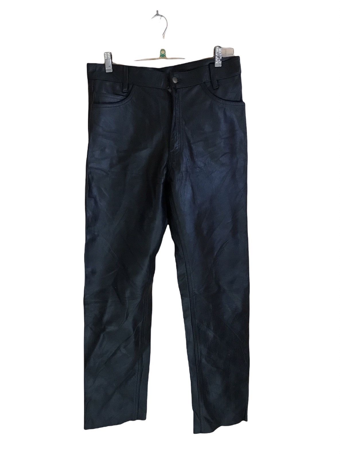 If Six Was Nine LEATHER PANTS STREETFASHION Size US 31 - 1 Thumbnail