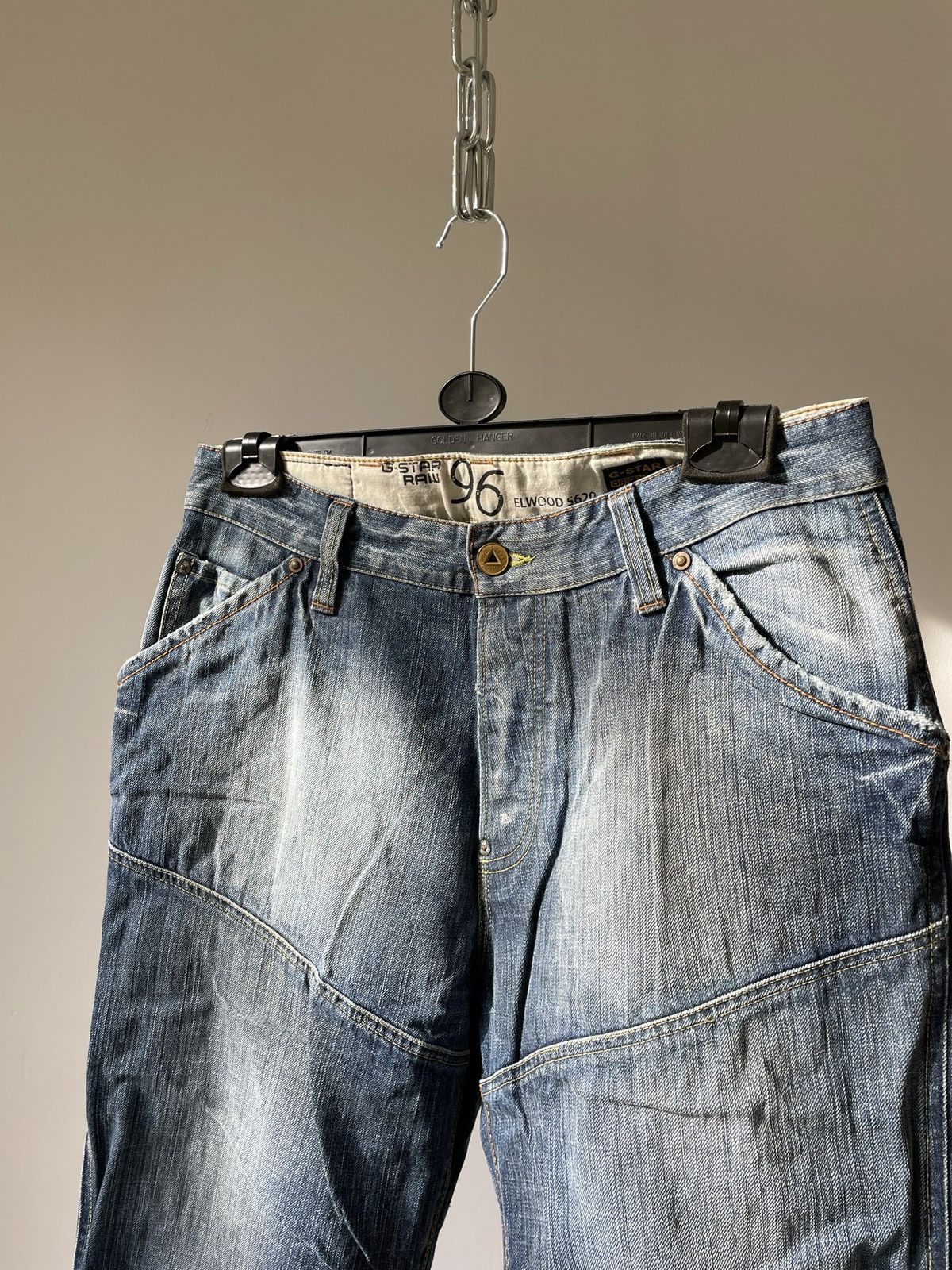 G-Star Vintage G Star Raw jeans Double Knee Elwood Size US 36 / EU 52 - 7 Thumbnail