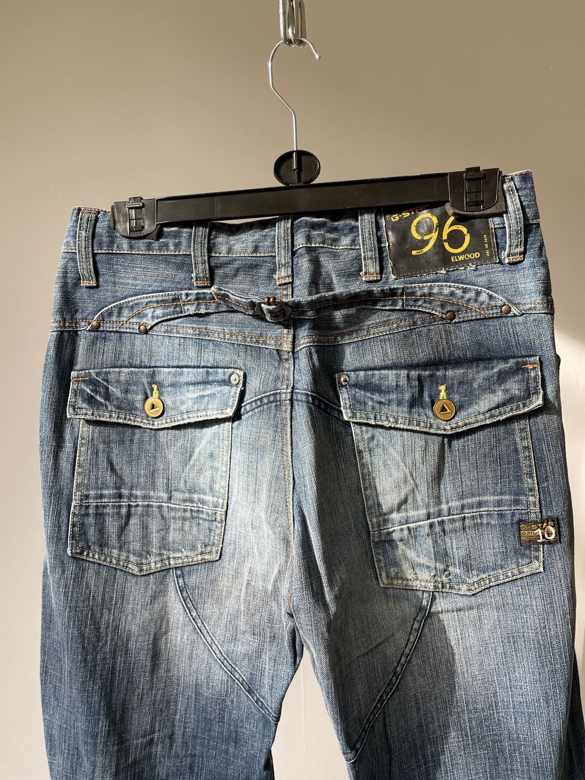 G-Star Vintage G Star Raw jeans Double Knee Elwood Size US 36 / EU 52 - 9 Thumbnail