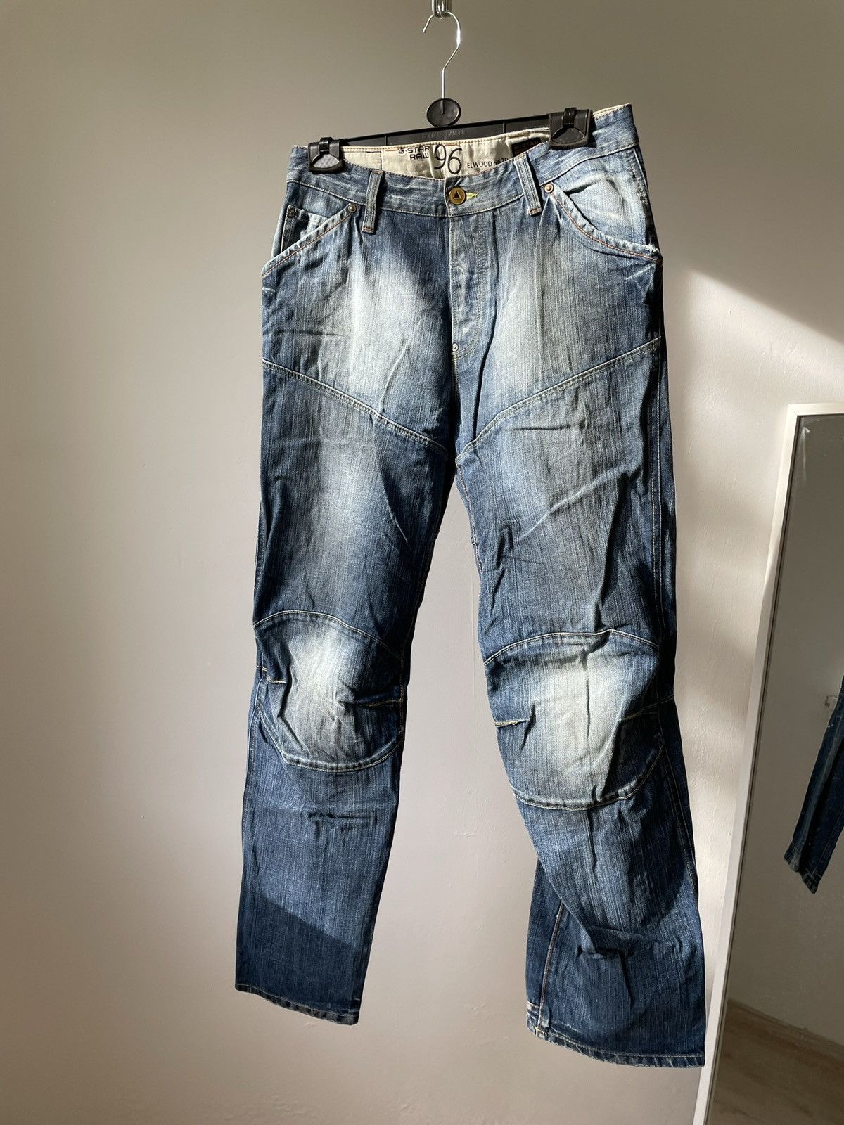 G-Star Vintage G Star Raw jeans Double Knee Elwood Size US 36 / EU 52 - 6 Thumbnail