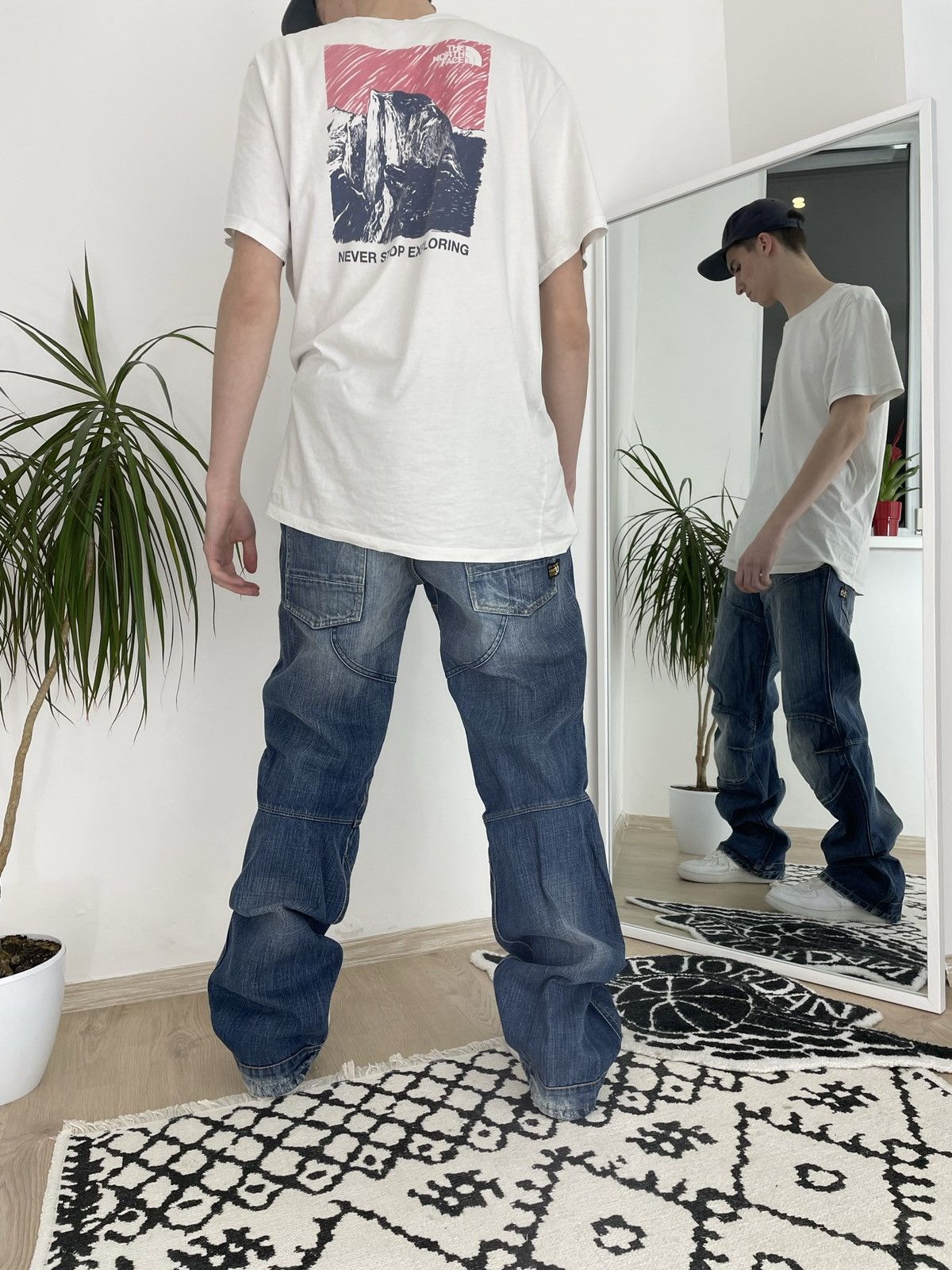 G-Star Vintage G Star Raw jeans Double Knee Elwood Size US 36 / EU 52 - 17 Thumbnail