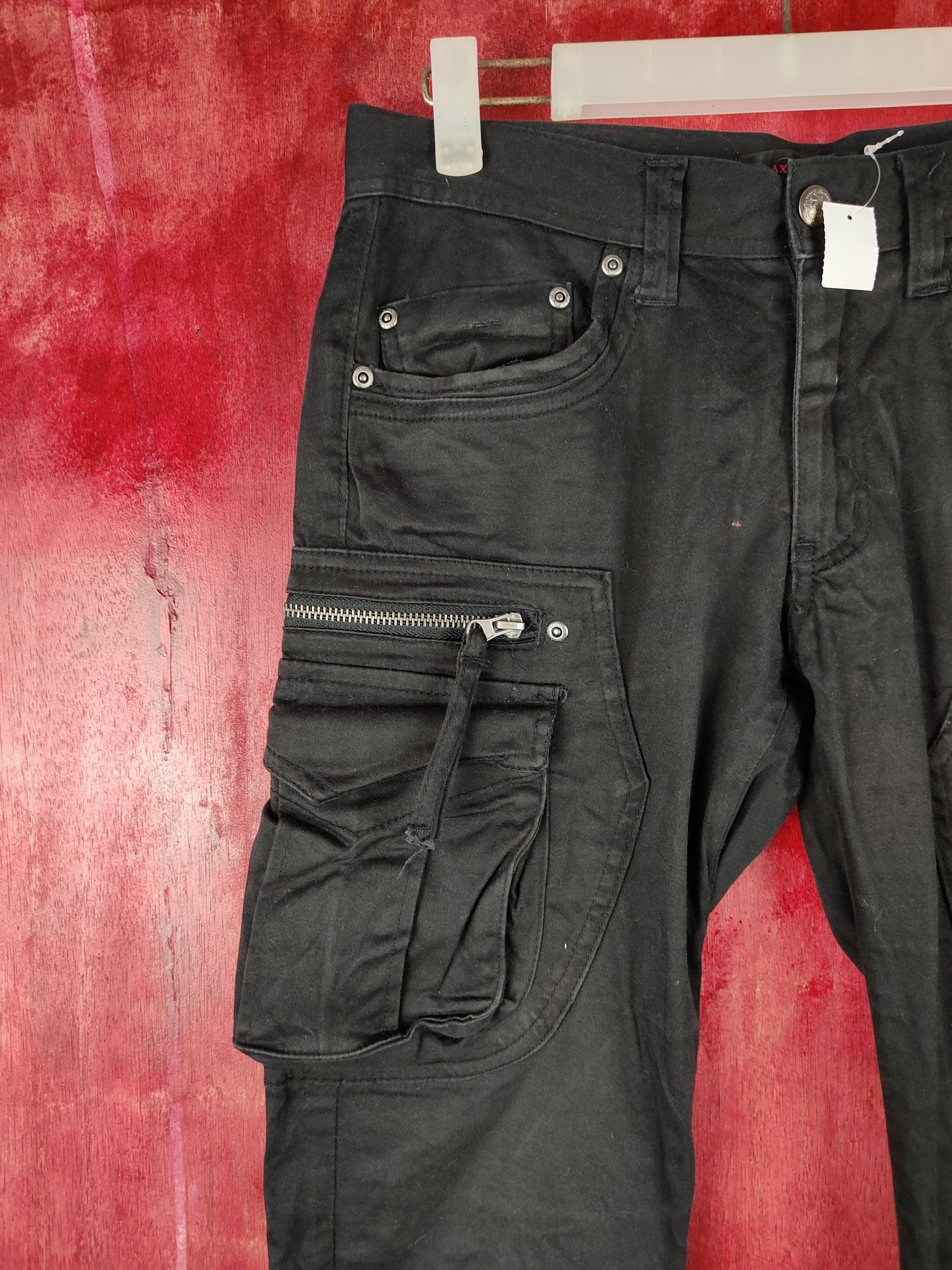 Japanese Brand DL Lax Outfitters seditionaries streetwear cargo Pants #4371 Size US 28 / EU 44 - 5 Thumbnail