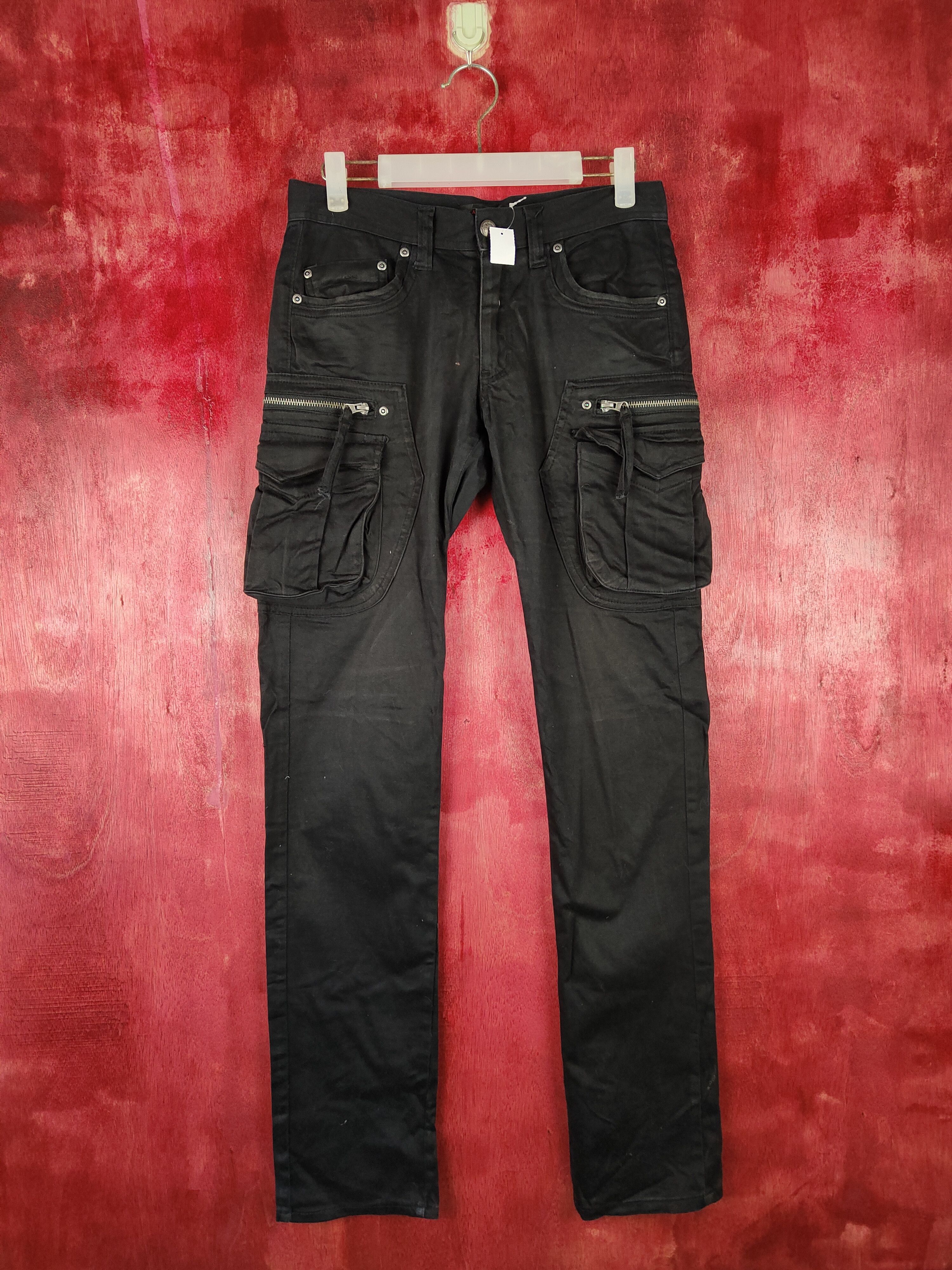 Japanese Brand DL Lax Outfitters seditionaries streetwear cargo Pants #4371 Size US 28 / EU 44 - 1 Thumbnail